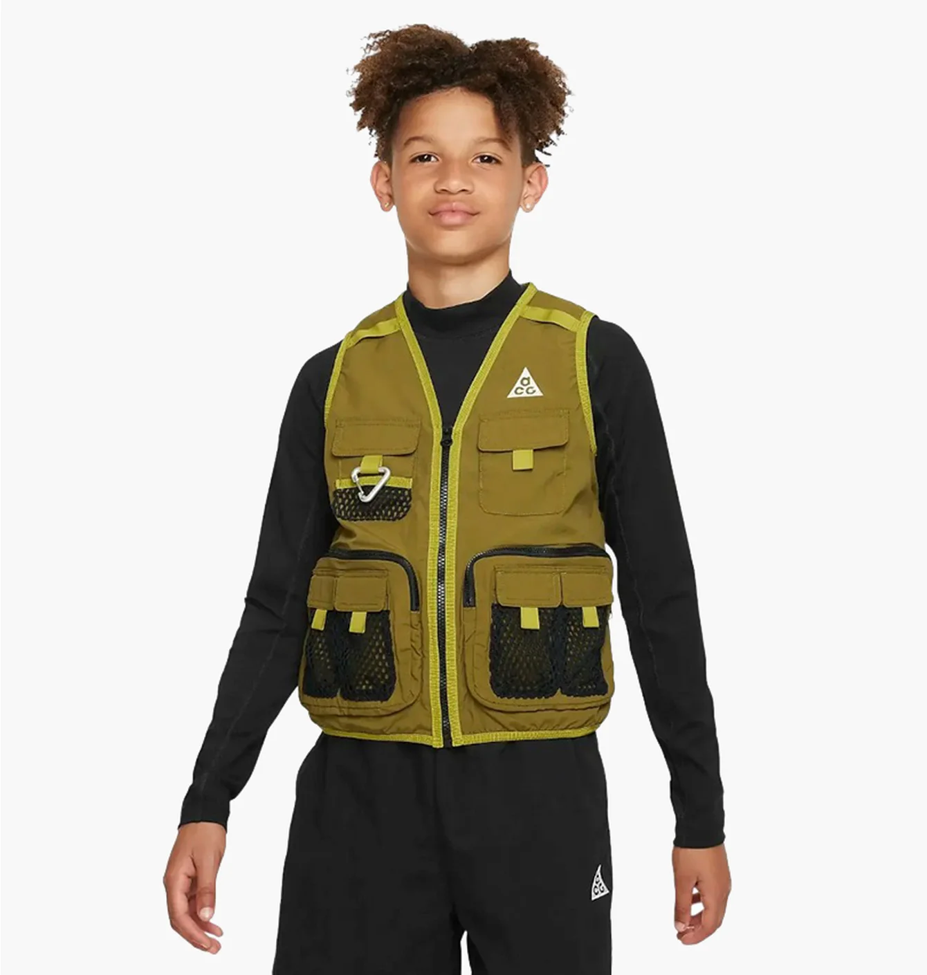 Жилетка дитяча Nike Acg Older Utility Gilet Olive FB1303-368