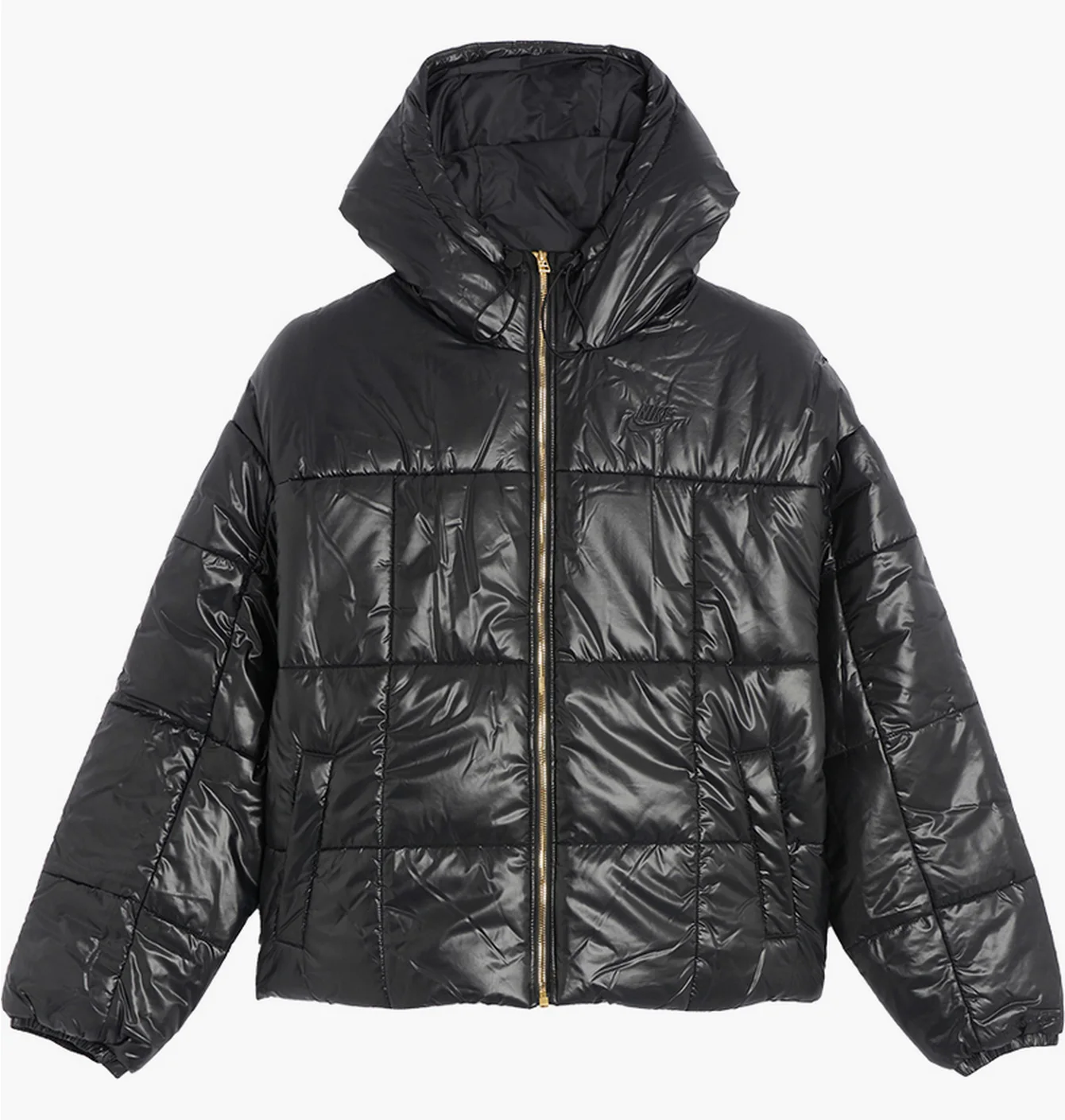 Пуховик жіночий Nike Sportswear Therma-Fit Shinepuffer Jacket Black FB8769-010