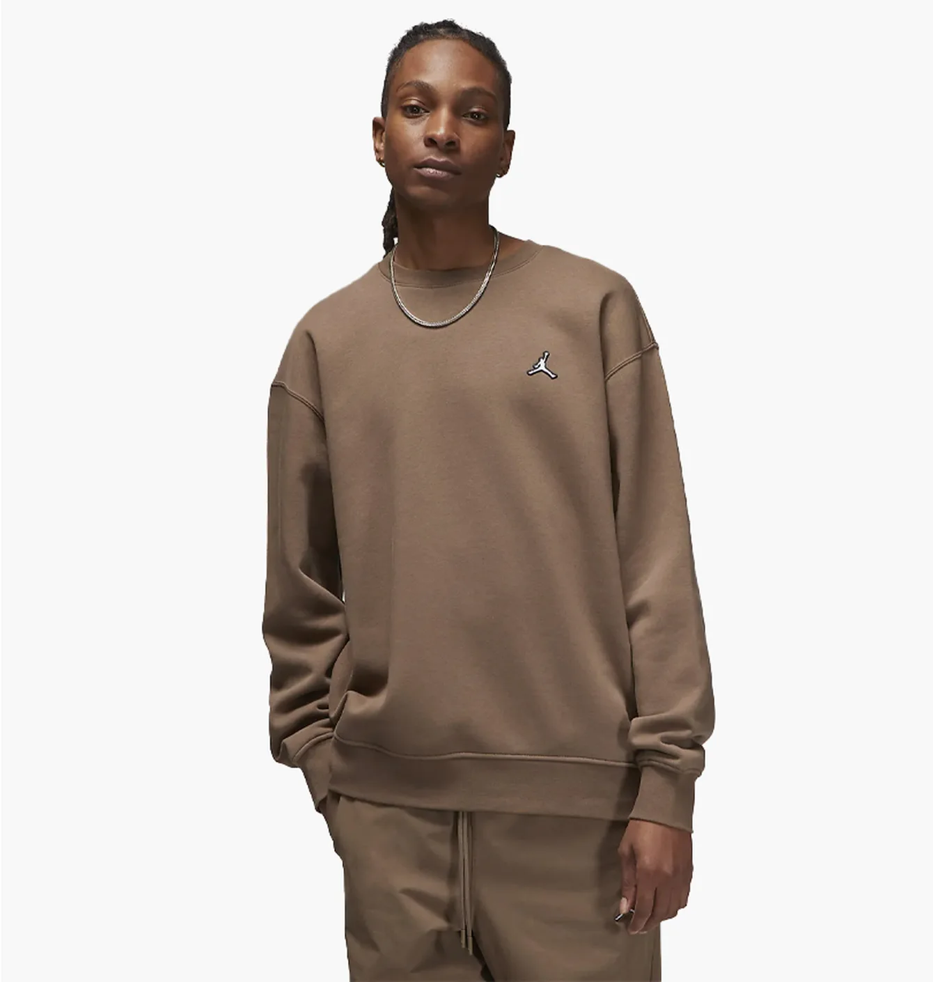 Світшот чоловічий Air Jordan Brooklyn Fleece Brown Dq7520-274