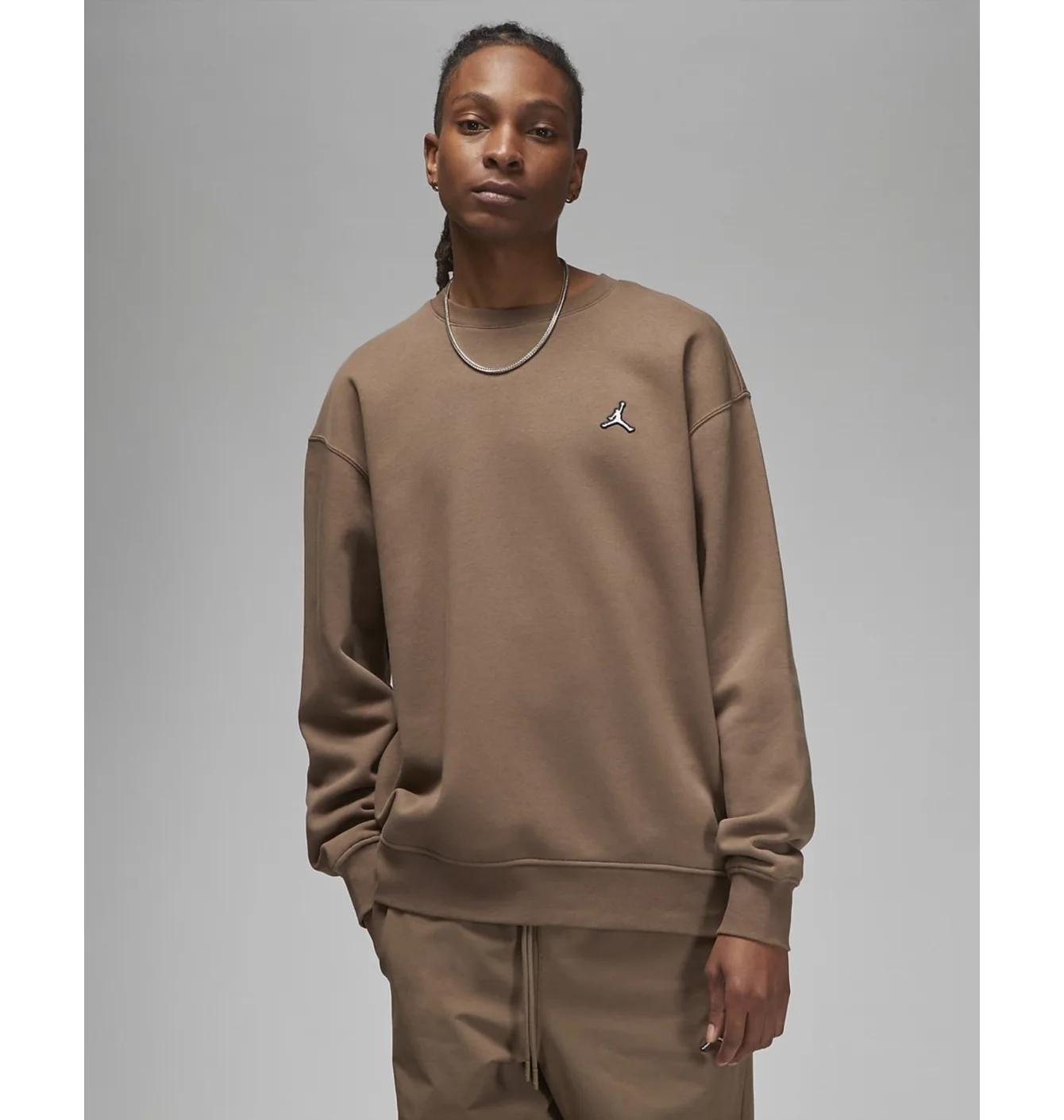 Світшот чоловічий Air Jordan Brooklyn Fleece Brown Dq7520-274