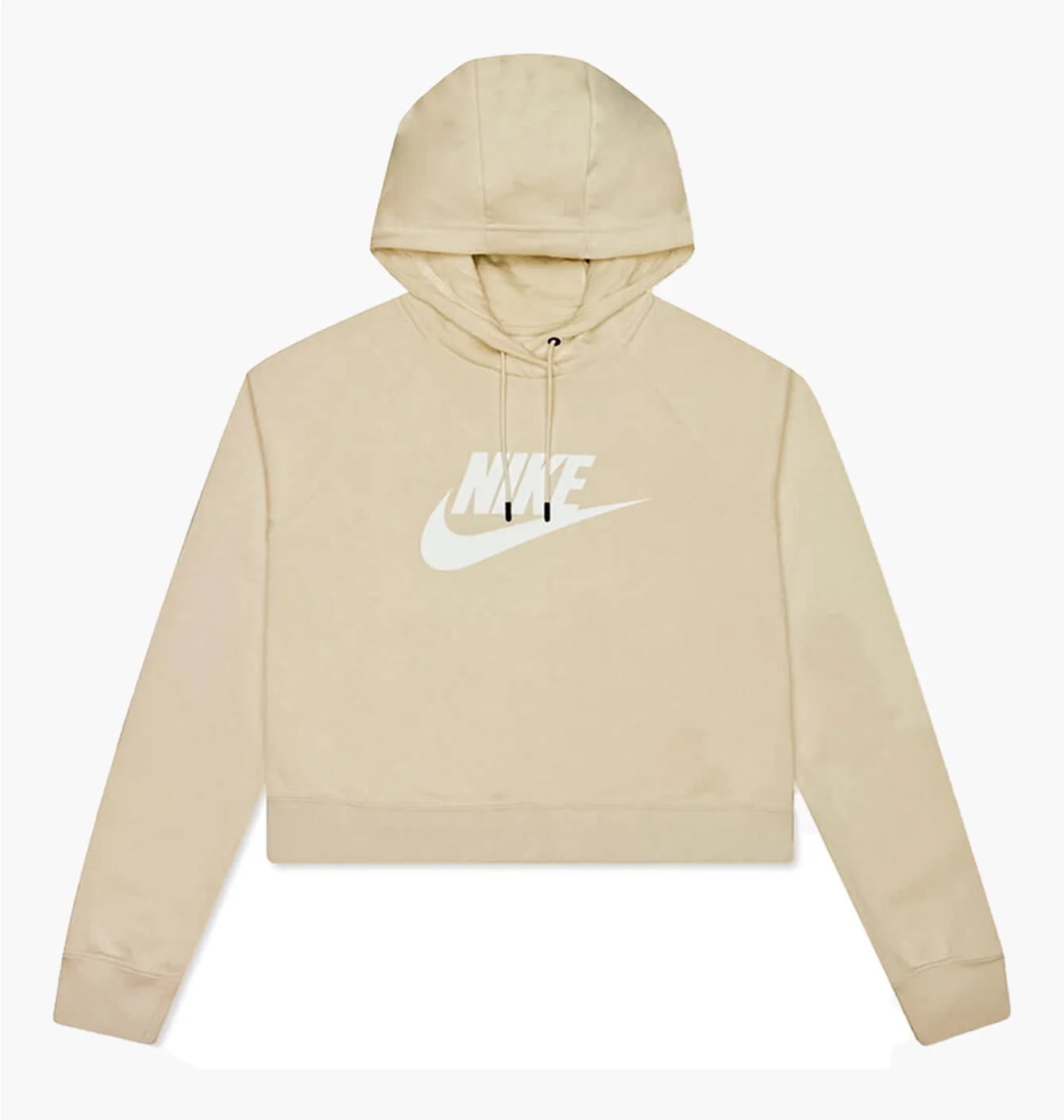 Худі жіноче Nike Wmns Nsw Essential Cropped Beige CJ6327-206