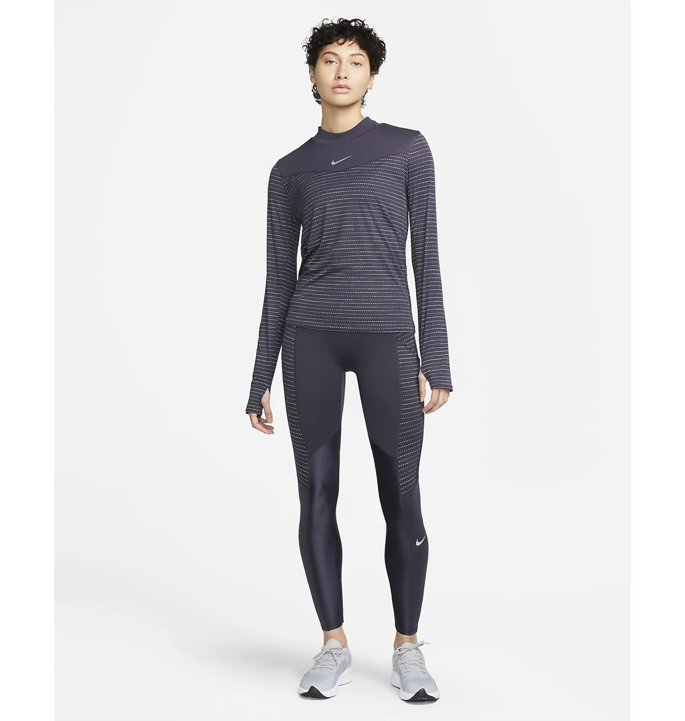 Легінси жіночі Nike Womens Running Leggings Black Dd6855-540