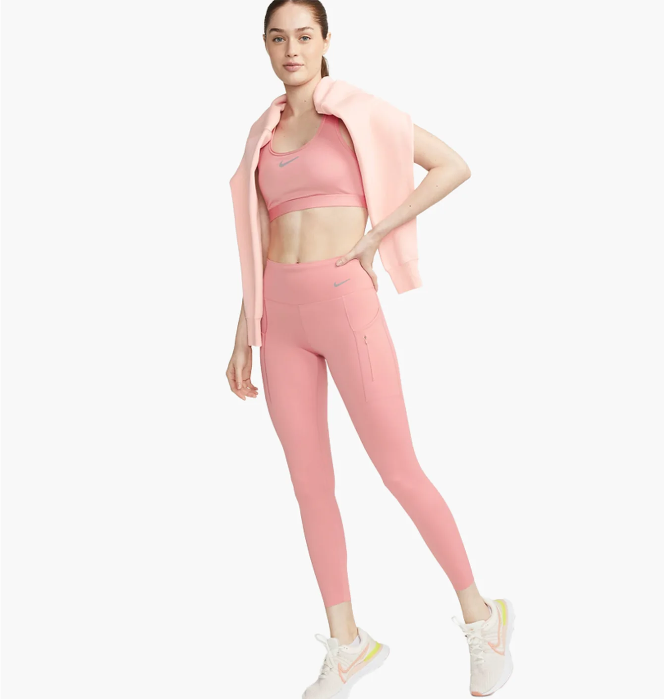 Легінси жіночі Nike Go Pink DQ5692-618