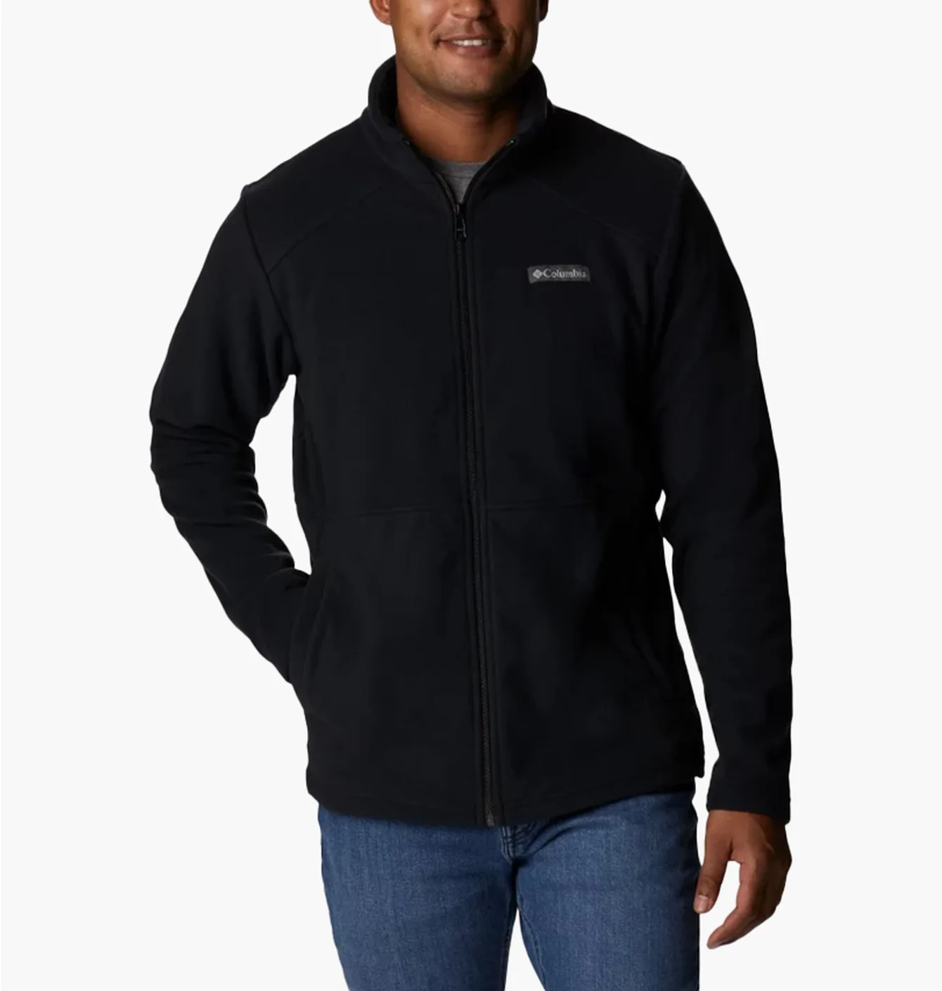 Толстовка чоловіча Columbia Castle Dale Full Zip Fleece Jacket Black 2001681-011