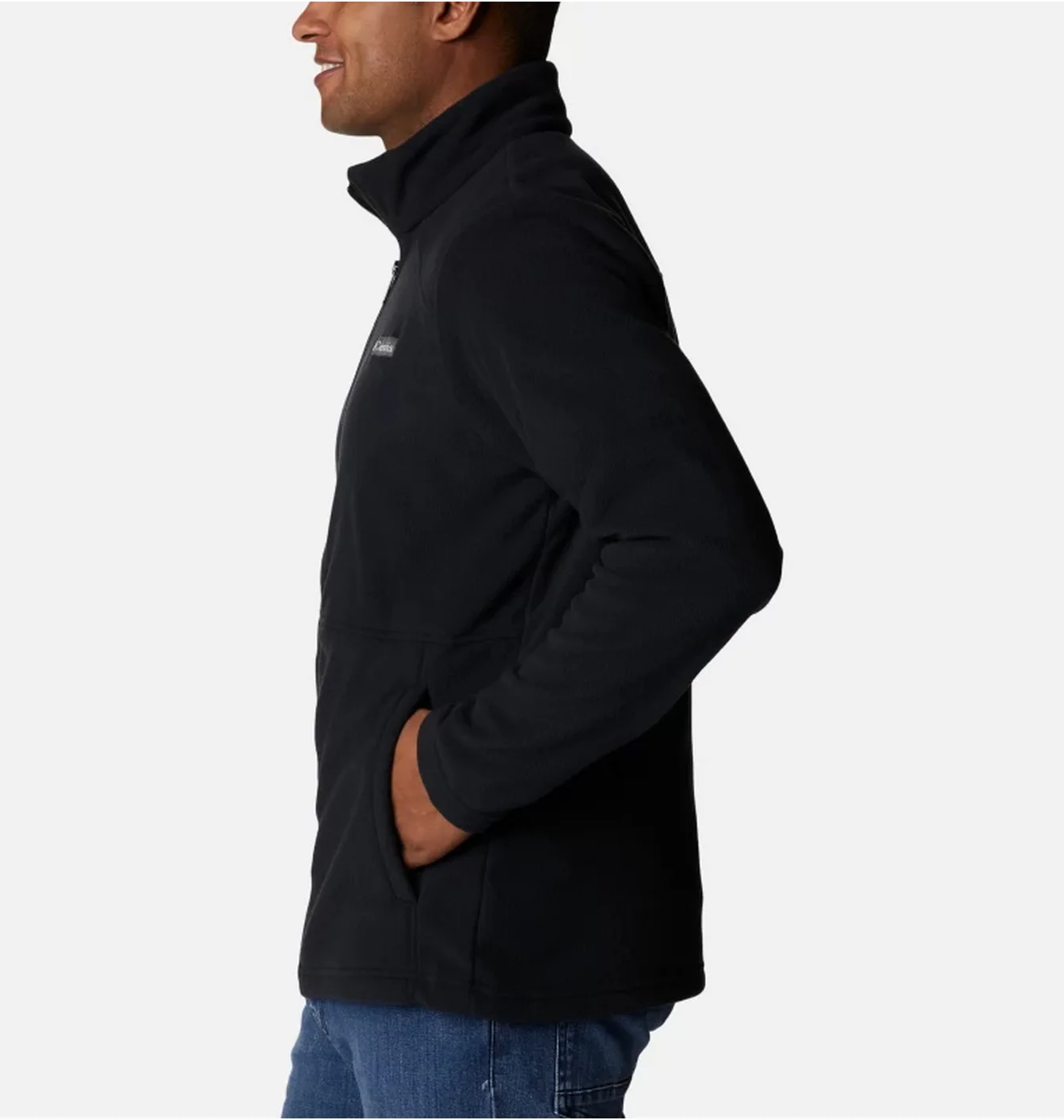 Толстовка чоловіча Columbia Castle Dale Full Zip Fleece Jacket Black 2001681-011