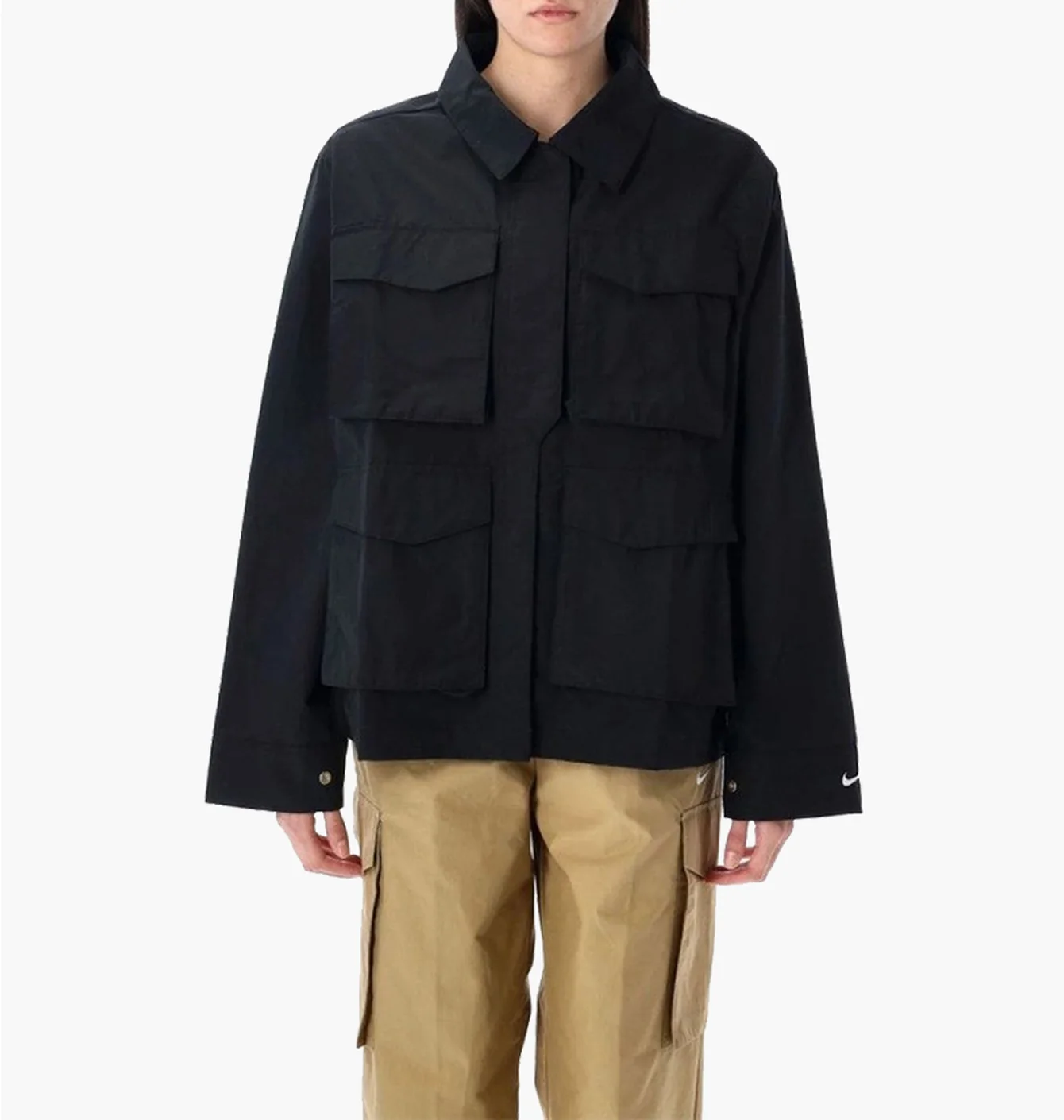 Куртка жіноча Nike W Nsw Essntl Wvn Crgo Jkt Black HJ1007-010