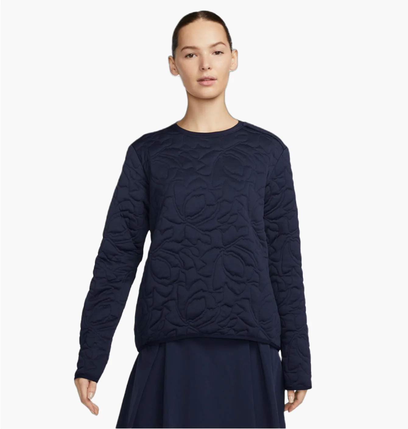 Світшот жіночий Nike Dri-Fit Midlayer Golf Pullover Blue DO6790-451