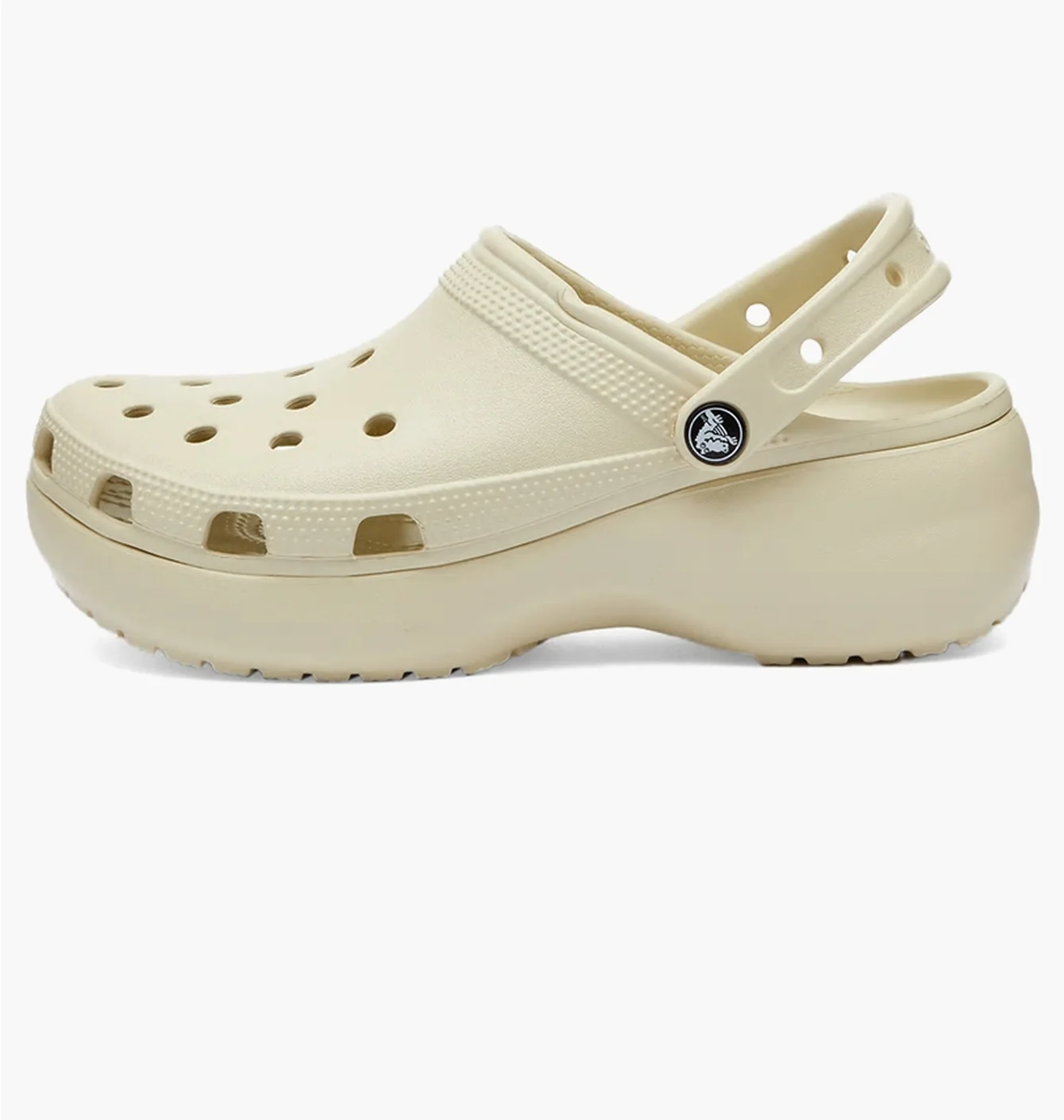 Сандалі жіночі CROCS Classic Platform Clog Beige 206750-2Y2