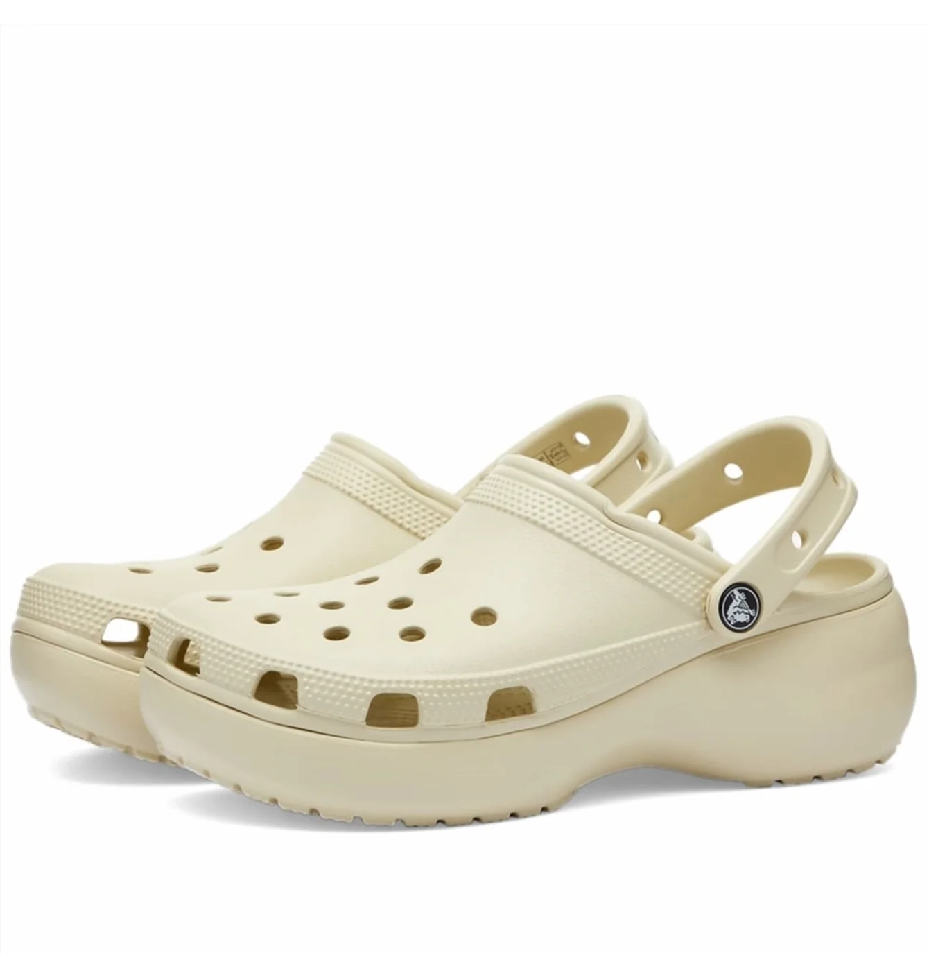 Сандалі жіночі CROCS Classic Platform Clog Beige 206750-2Y2