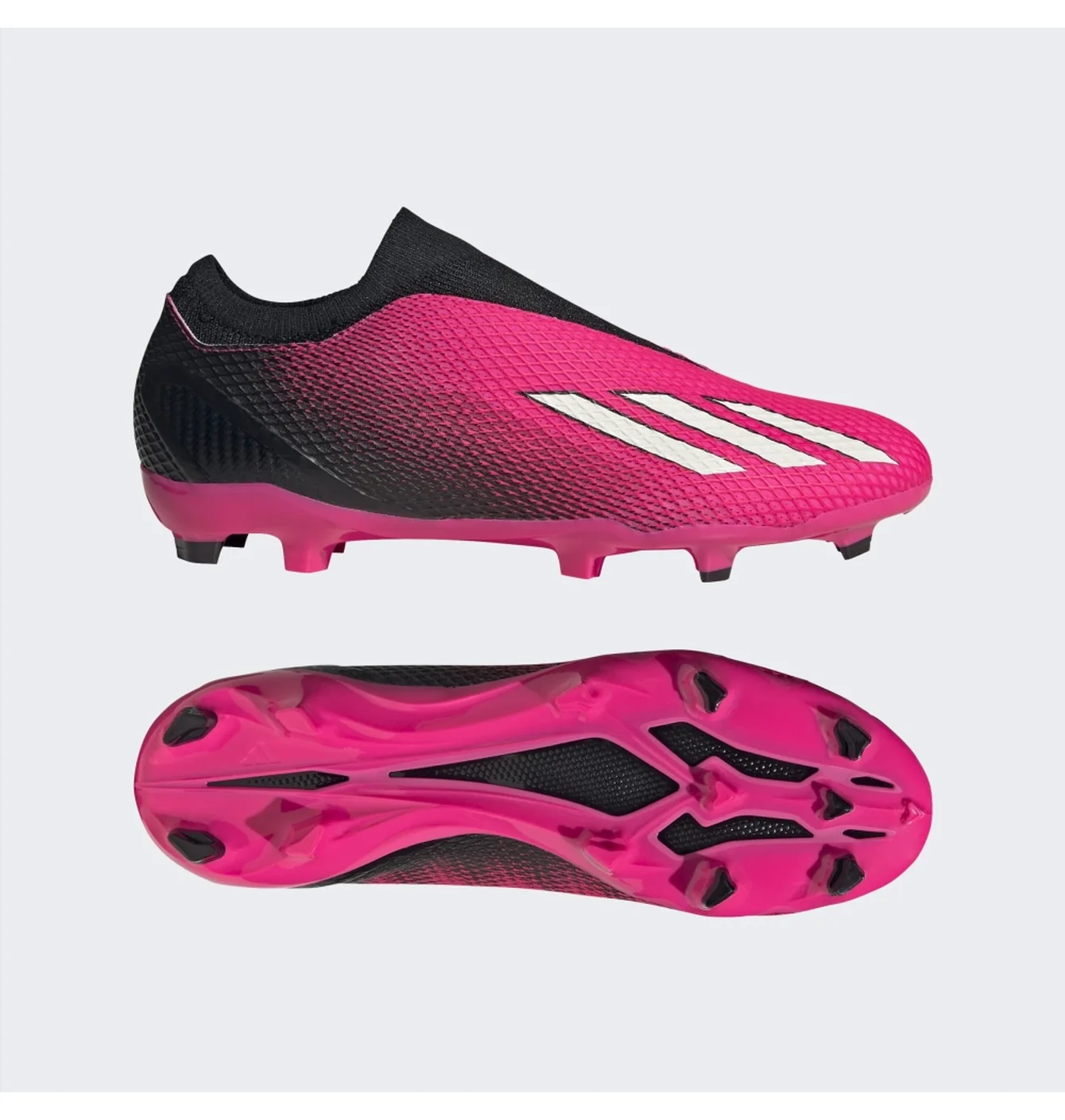 Бутси унісекс Adidas X Speedportal.3 Laceless Fg Pink GZ5065
