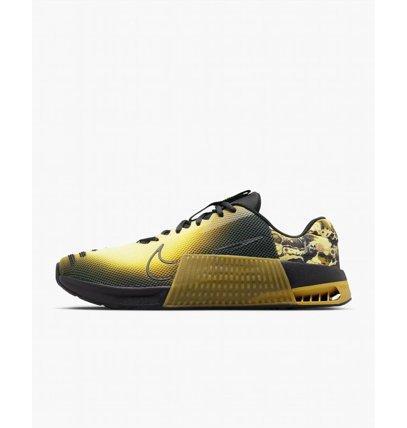 Кросівки чоловічі Nike Metcon 9 Amp Workout Shoes Black/Yellow DZ2616-002