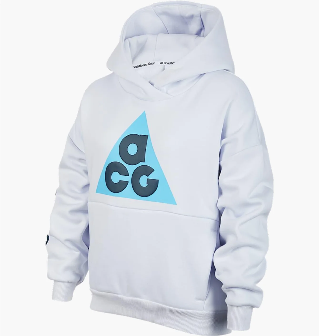 Худі дитяче Nike Acg Icon Fleece Grey FB4343-085