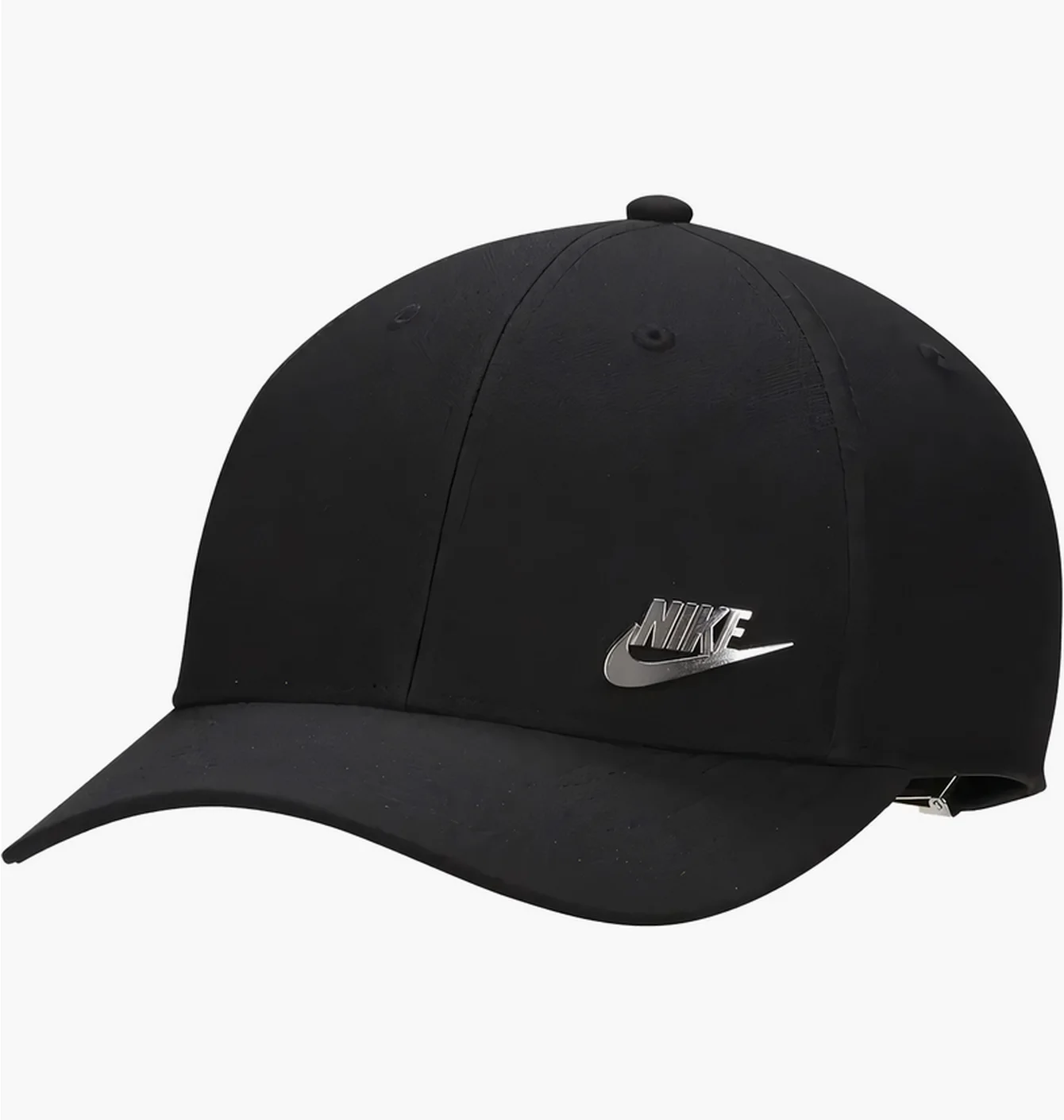 Кепка унісекс Nike Dri-Fit Club Structured Metal Logo Cap Black FB5371-010