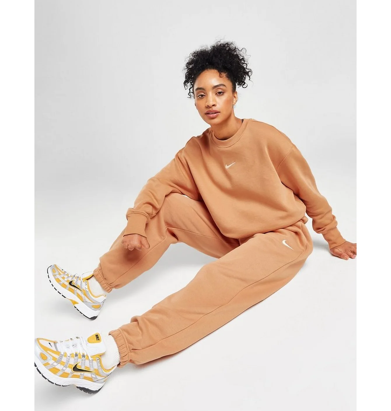 Штани жіночі Nike Sportswear Phoenix Fleece Oversized Pants Orange DQ5887-225