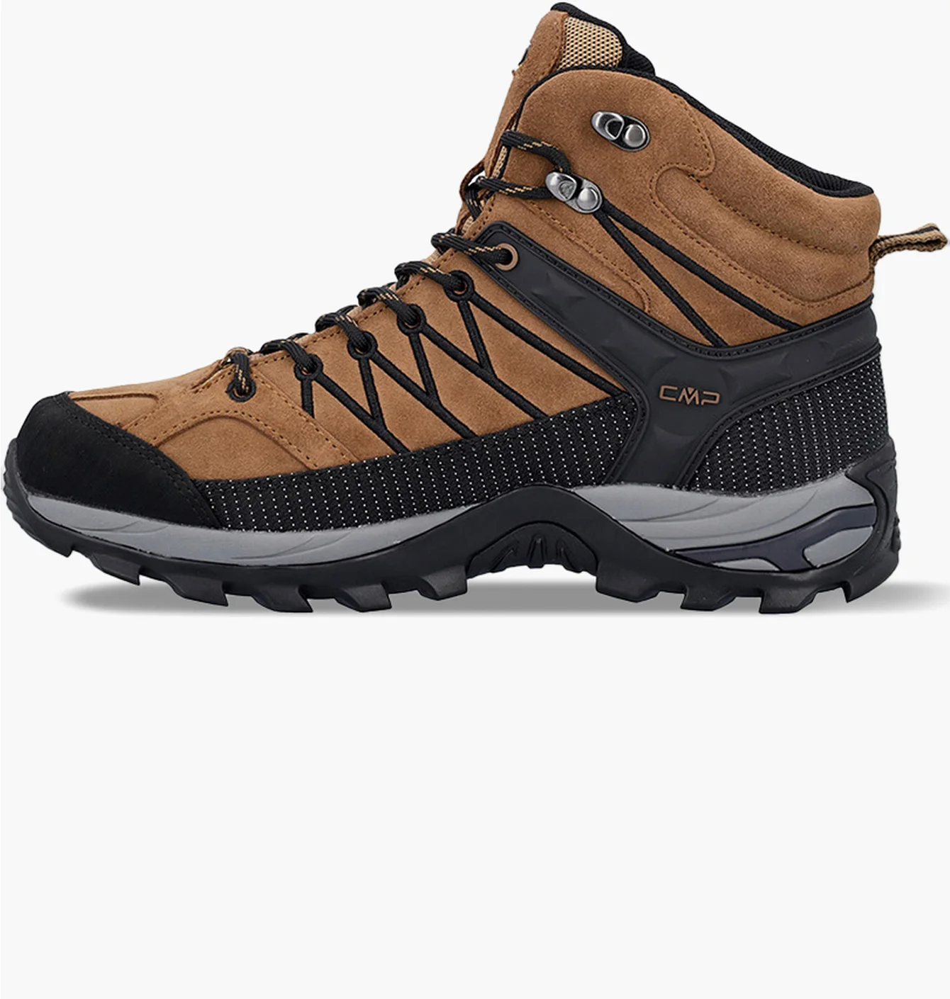 Черевики чоловічі CMP Rigel Mid Trekking Shoes Wp Brown 3Q12947-P777