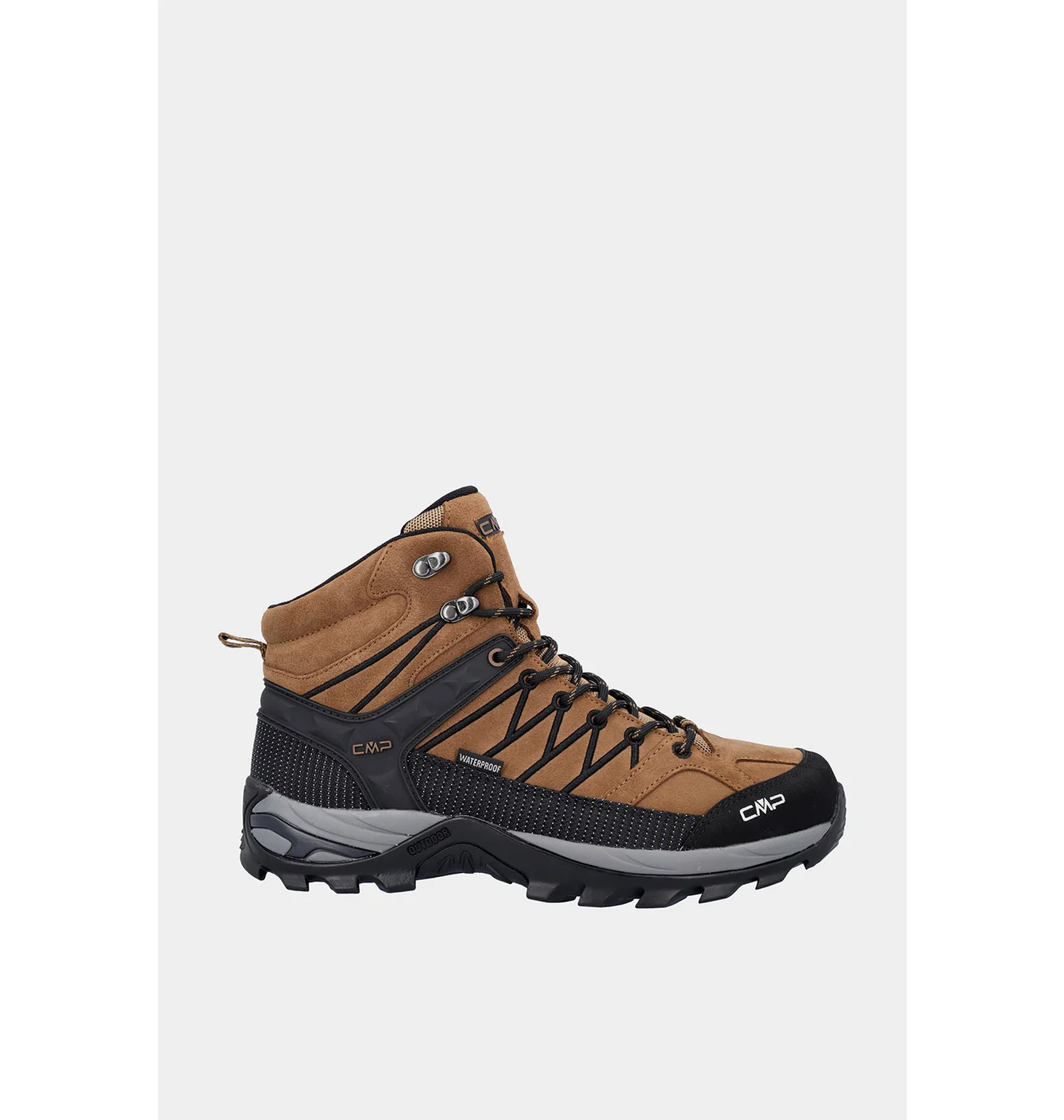 Черевики чоловічі CMP Rigel Mid Trekking Shoes Wp Brown 3Q12947-P777