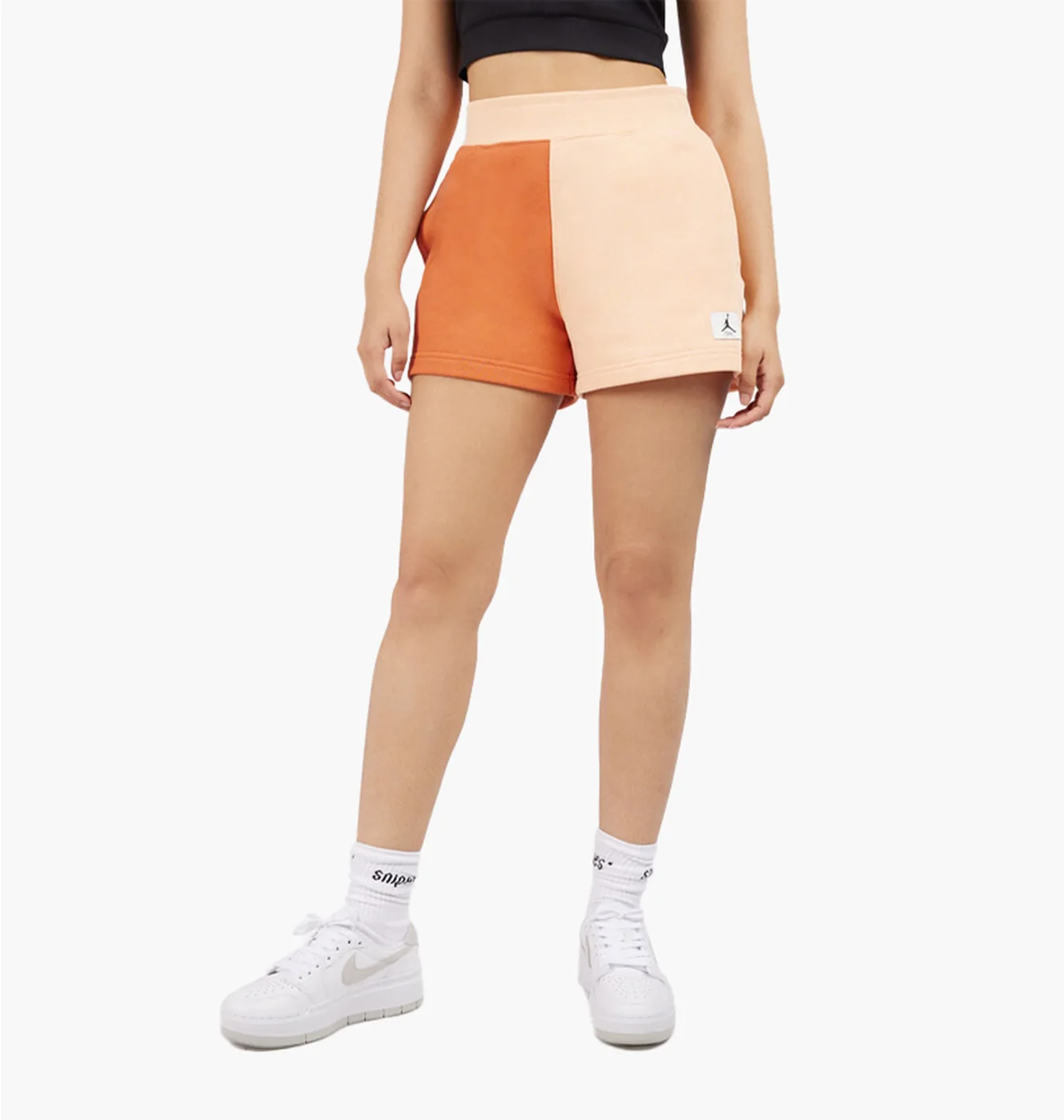 Шорти жіночі Air Jordan Fleece Shorts Peach DX0391-812