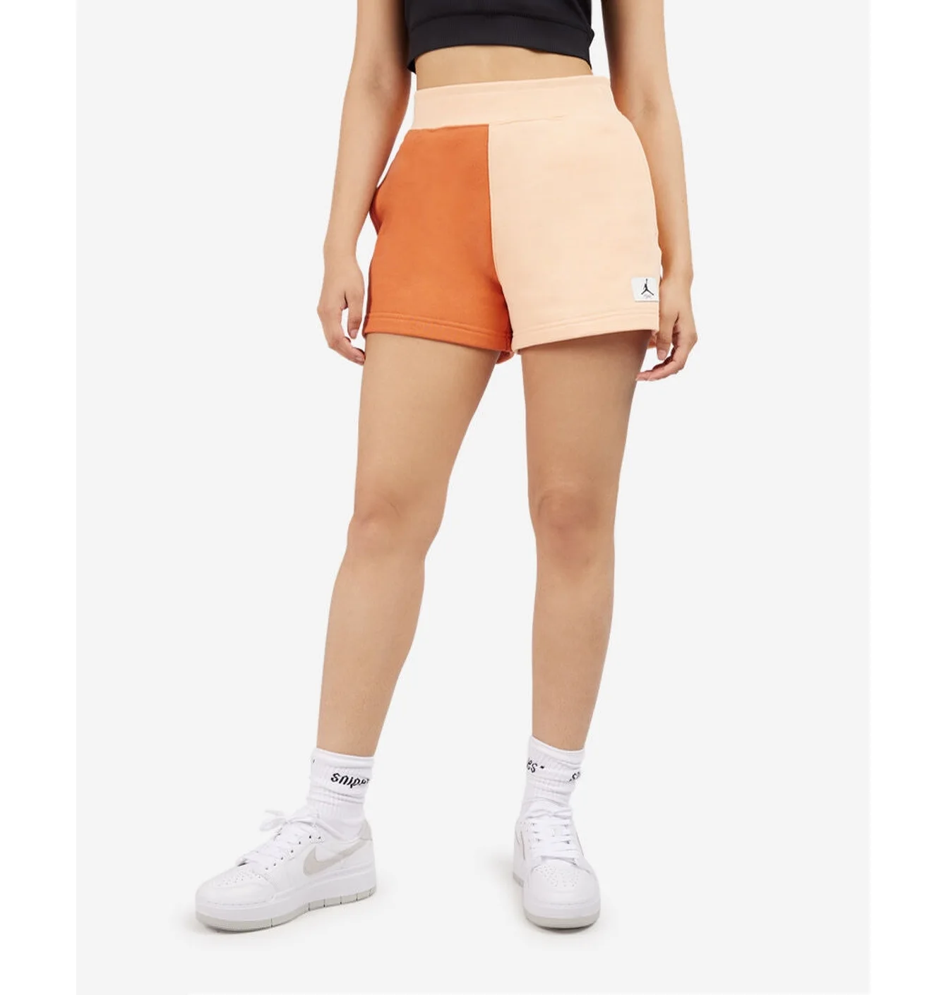 Шорти жіночі Air Jordan Fleece Shorts Peach DX0391-812