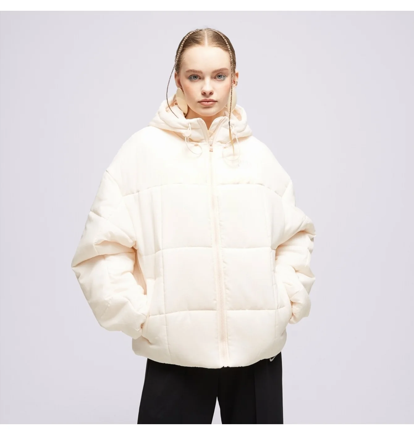 Пуховик жіночий Nike W Nsw Tf Thrmr Beige FB7672-838
