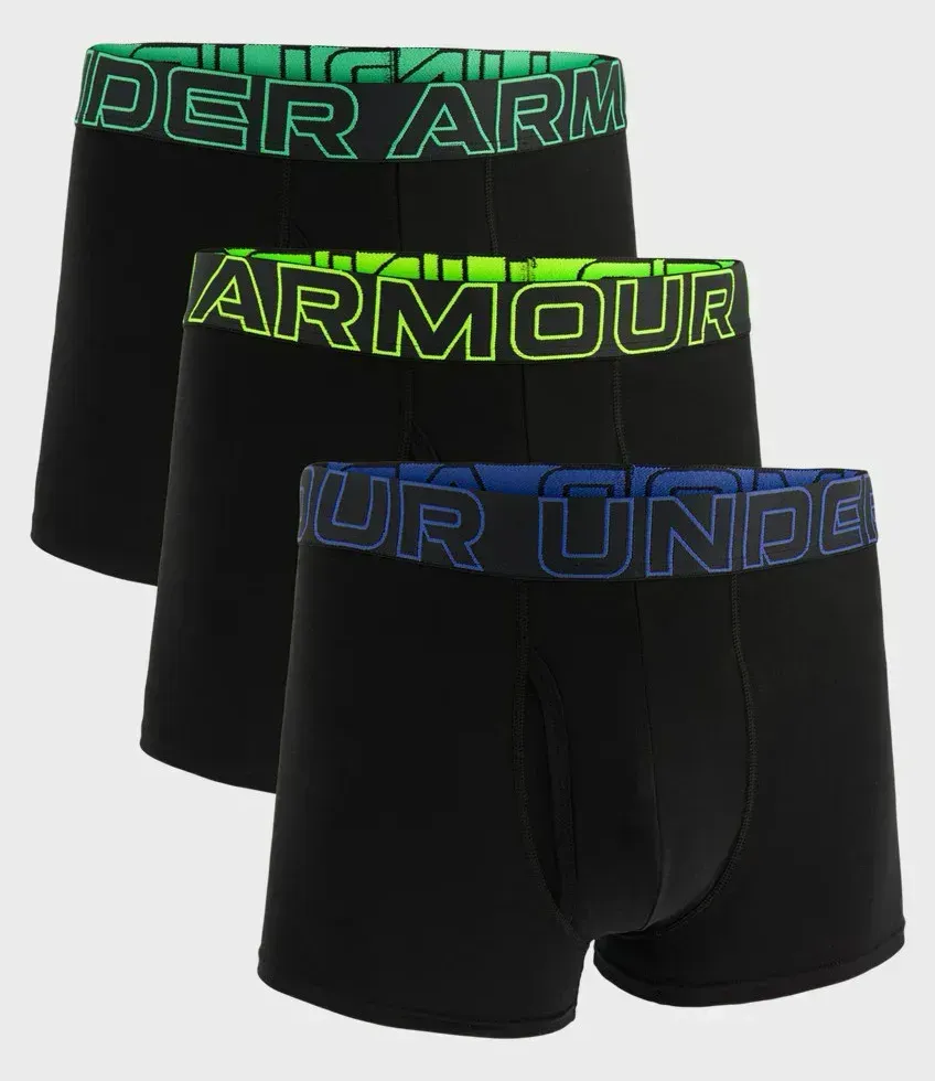 Труси-боксерки чоловічі Under Armour Ua Performance Cotton - Solid 3 3Pk (1383891-002)