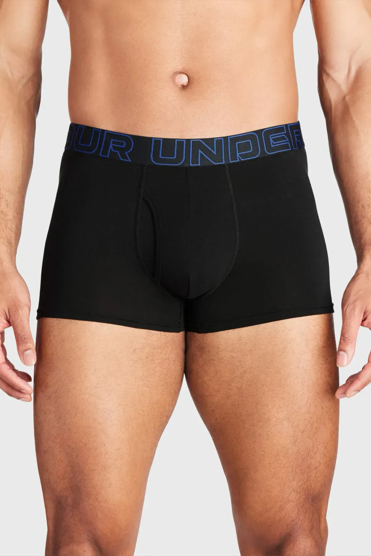 Труси-боксерки чоловічі Under Armour Ua Performance Cotton - Solid 3 3Pk (1383891-002)