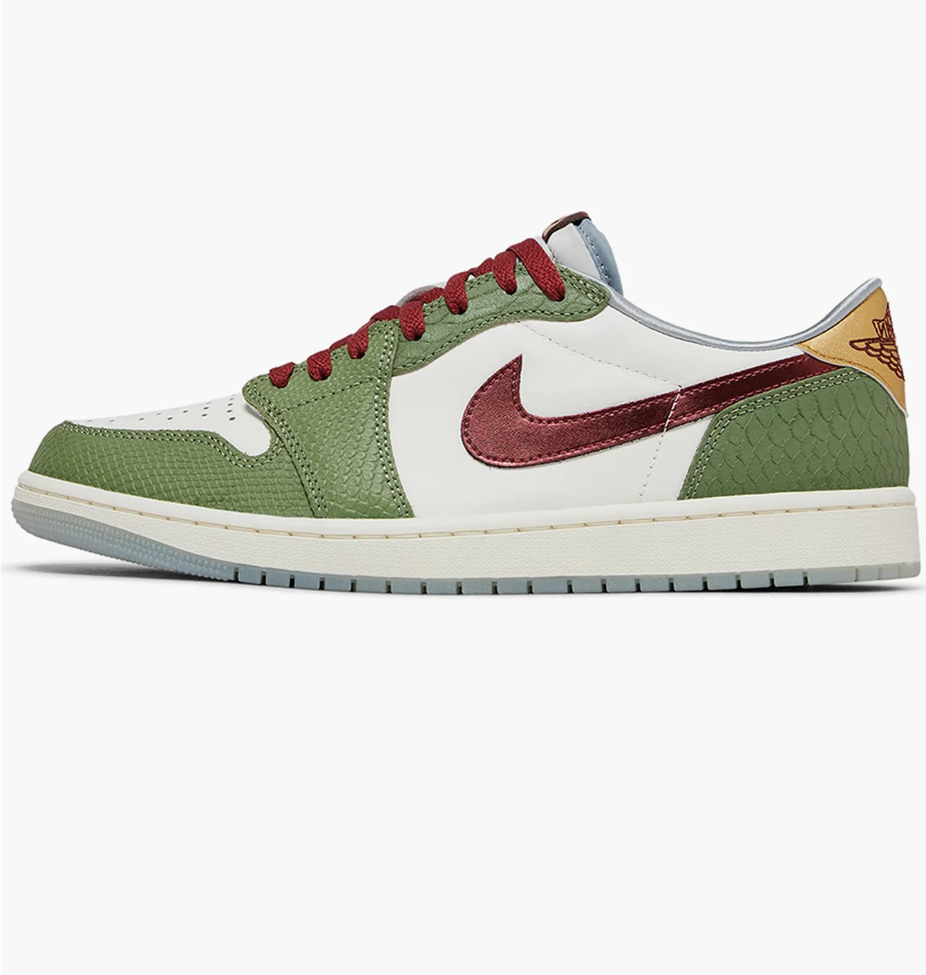 Кросівки чоловічі Air Jordan 1 Retro Low Og Green/White FN3727-100