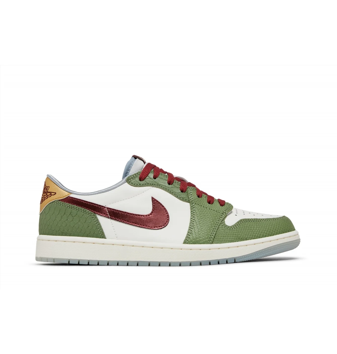 Кросівки чоловічі Air Jordan 1 Retro Low Og Green/White FN3727-100