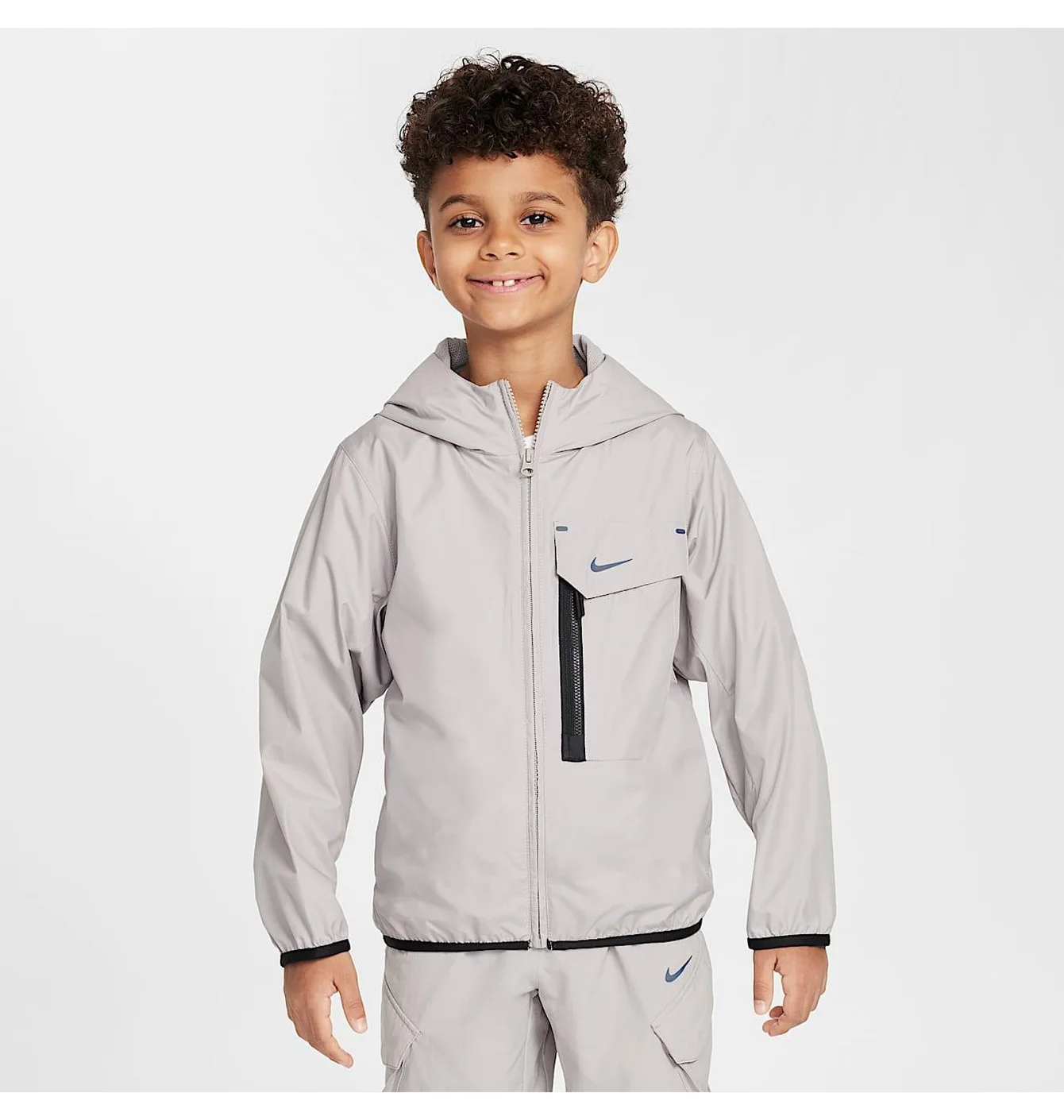 Вітровка дитяча Nike Nsw City Grey FZ4905-009