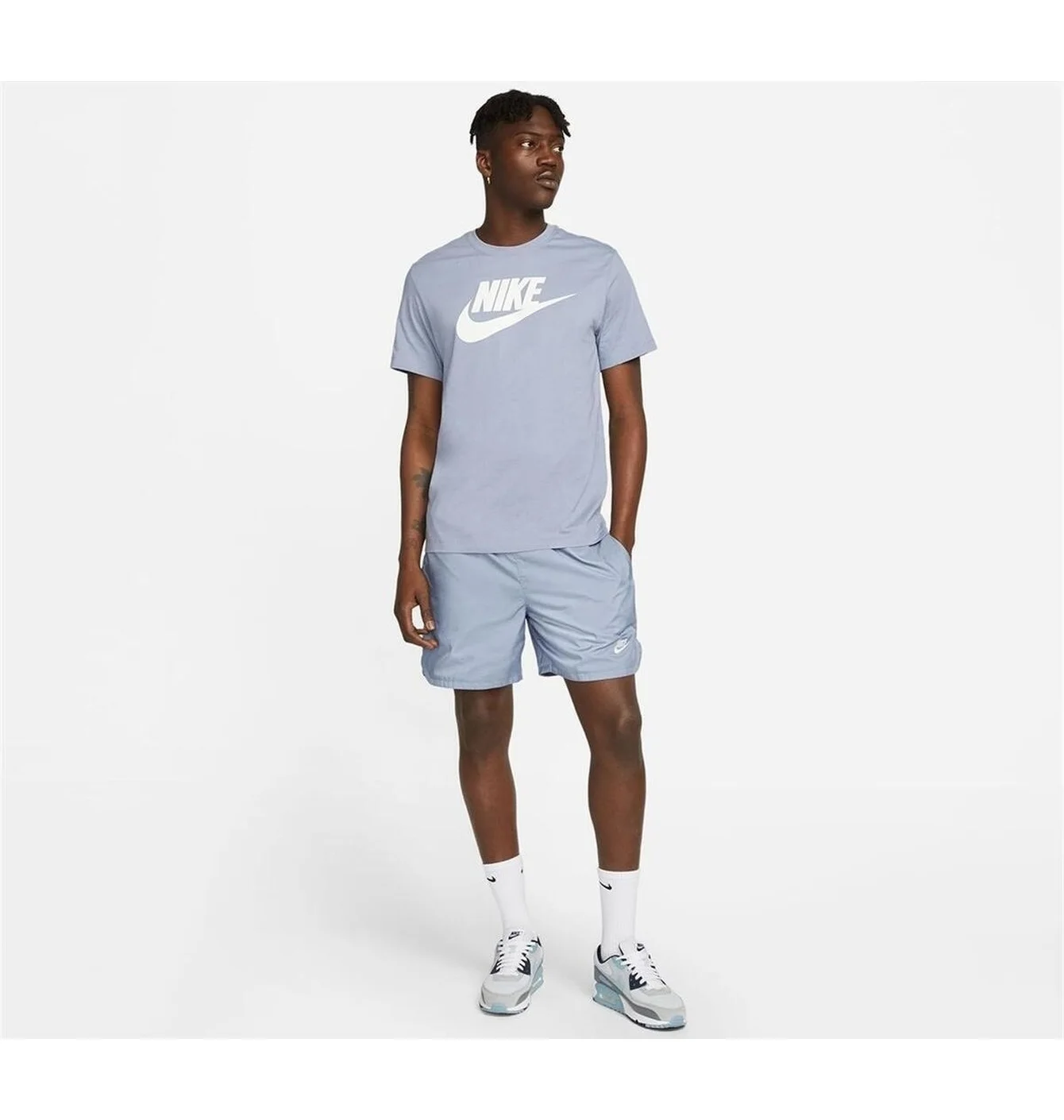 Футболка чоловіча Nike Sportswear Light Blue DX1985-548