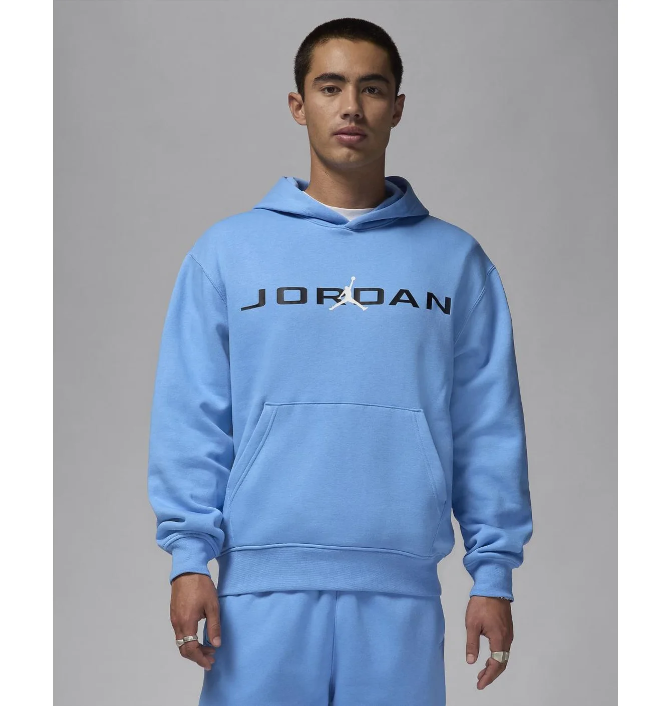 Худі чоловіче Air Jordan Essentials Light Blue HQ4643-469
