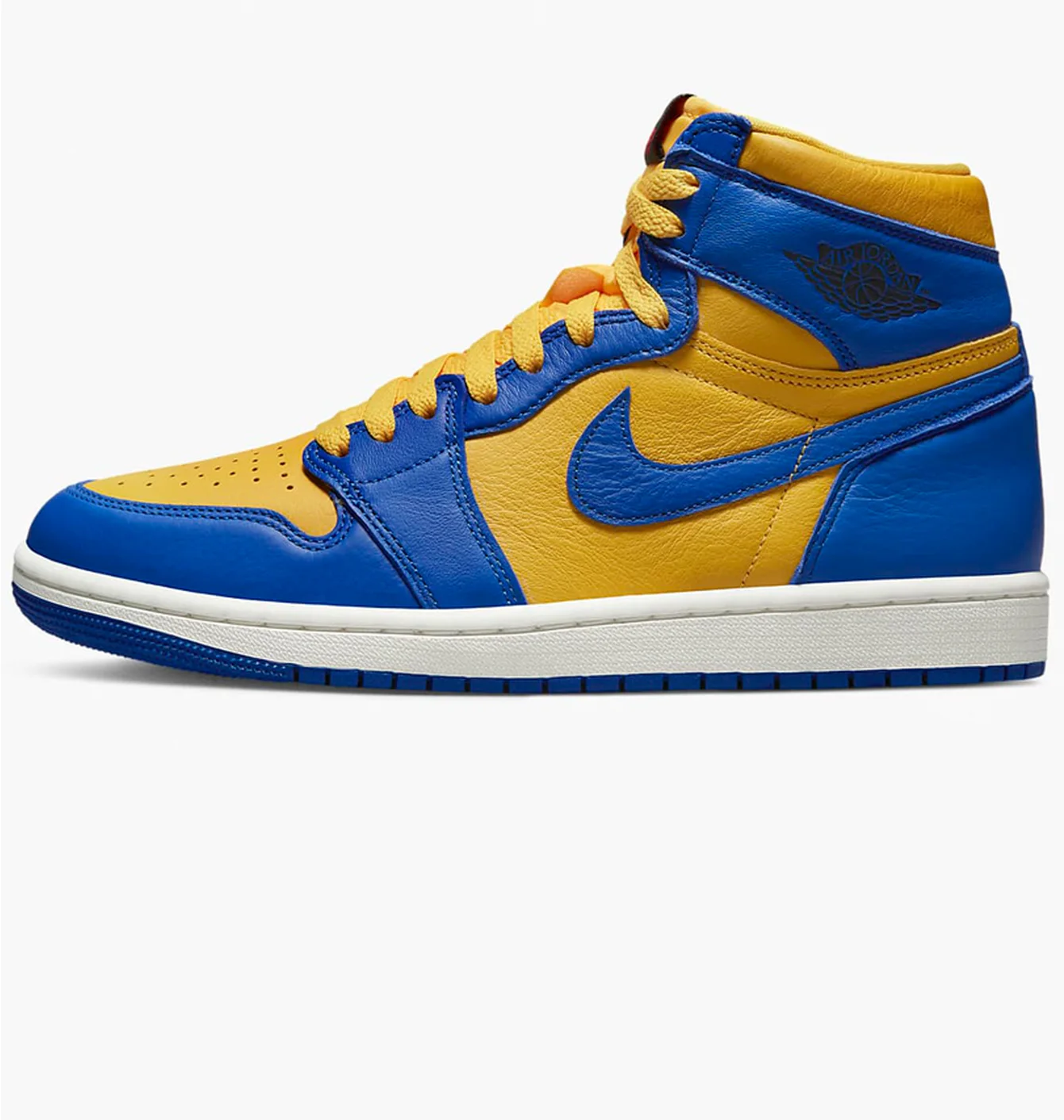 Кросівки жіночі Air Jordan Air 1 Retro High Og Blue/Yellow Fd2596-700