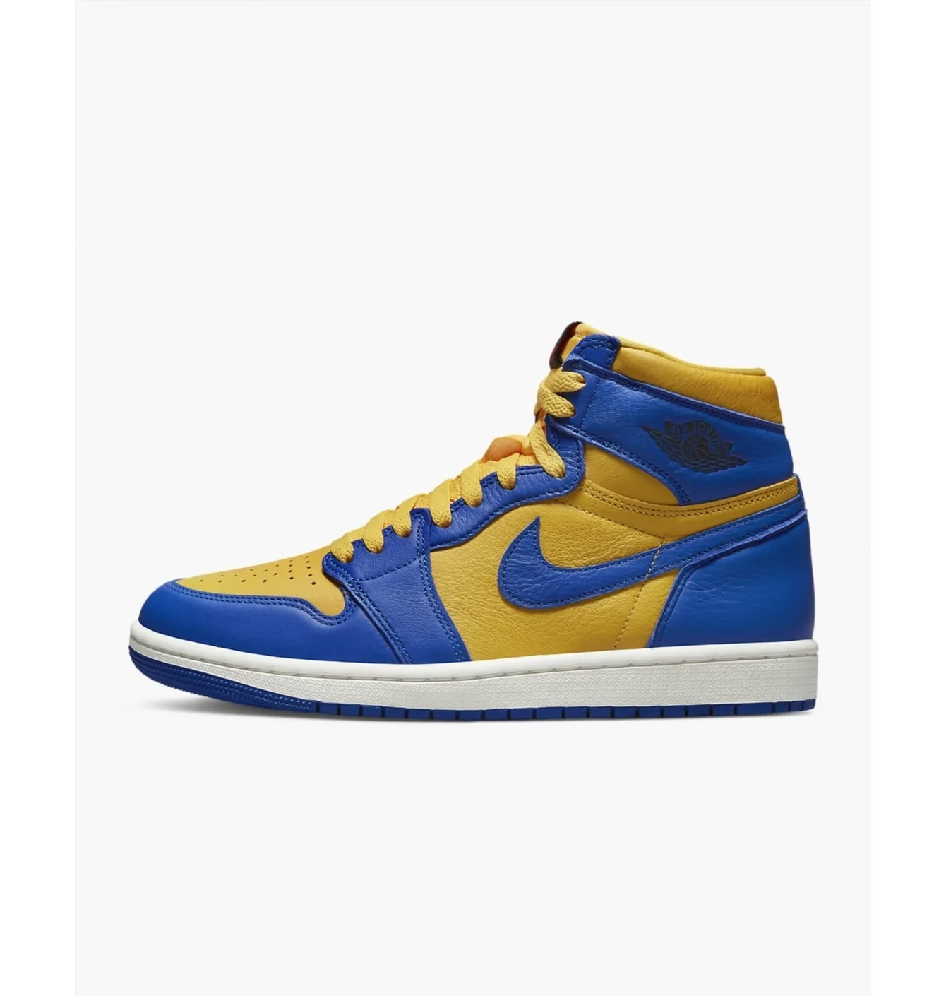 Кросівки жіночі Air Jordan Air 1 Retro High Og Blue/Yellow Fd2596-700