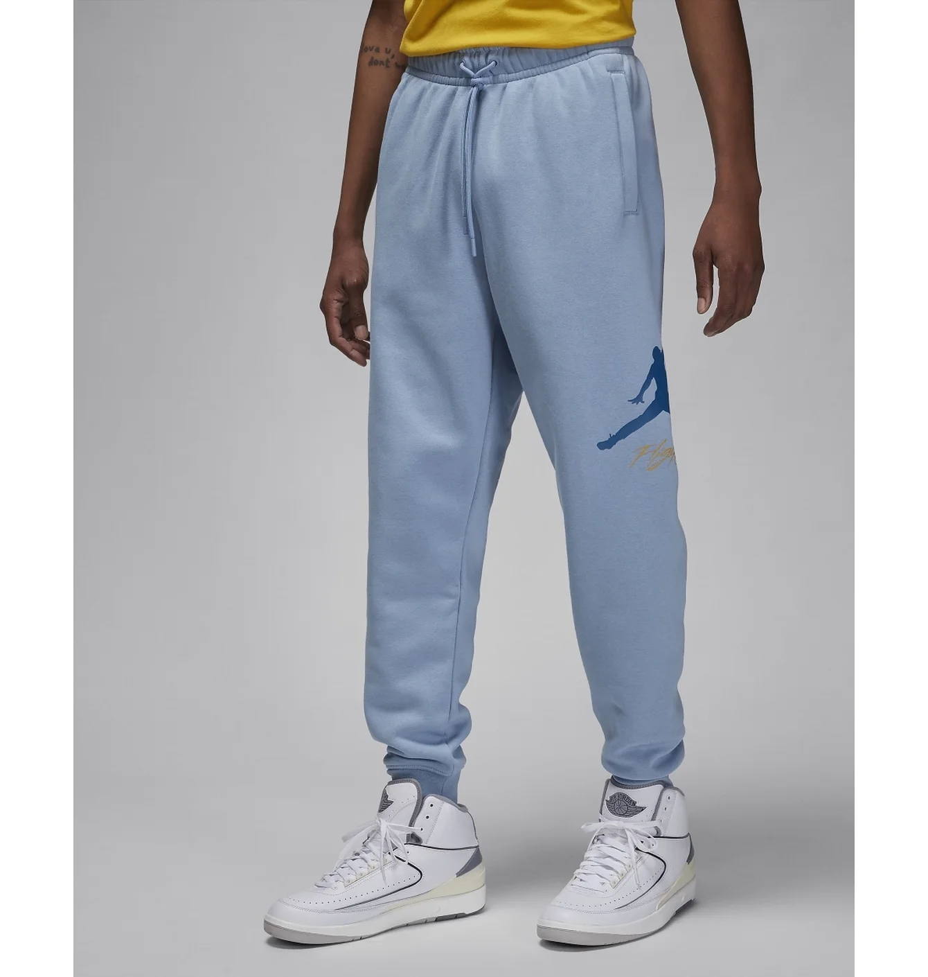 Штани чоловічі Air Jordan Fleece Essentials Light Blue FD7345-436