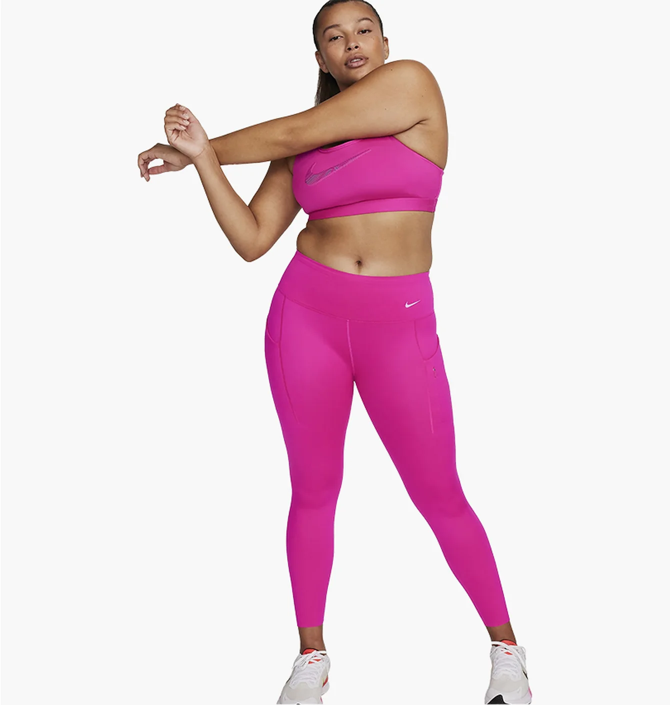 Легінси жіночі Nike Go Leggings Pink DQ5692-615