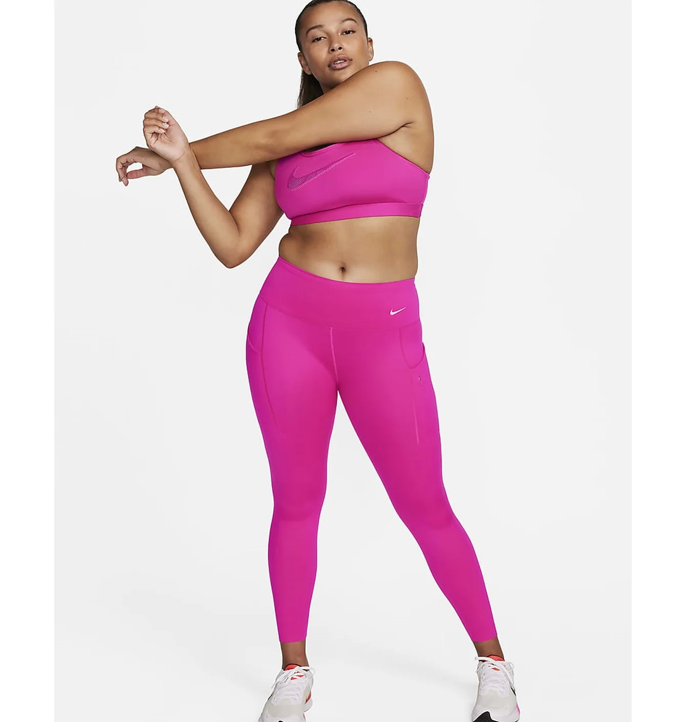 Легінси жіночі Nike Go Leggings Pink DQ5692-615