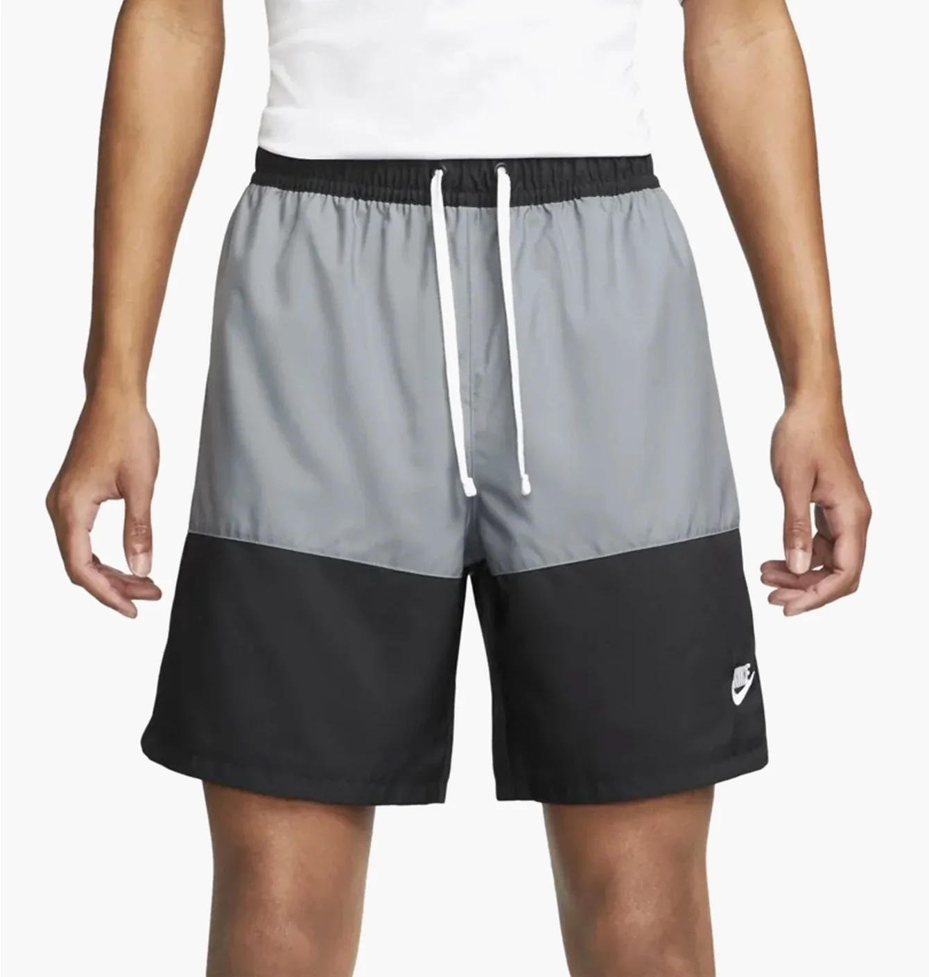 Шорти чоловічі Nike M Nsw Spe Wvn Flow Long Short Grey/Black Dm6831-010