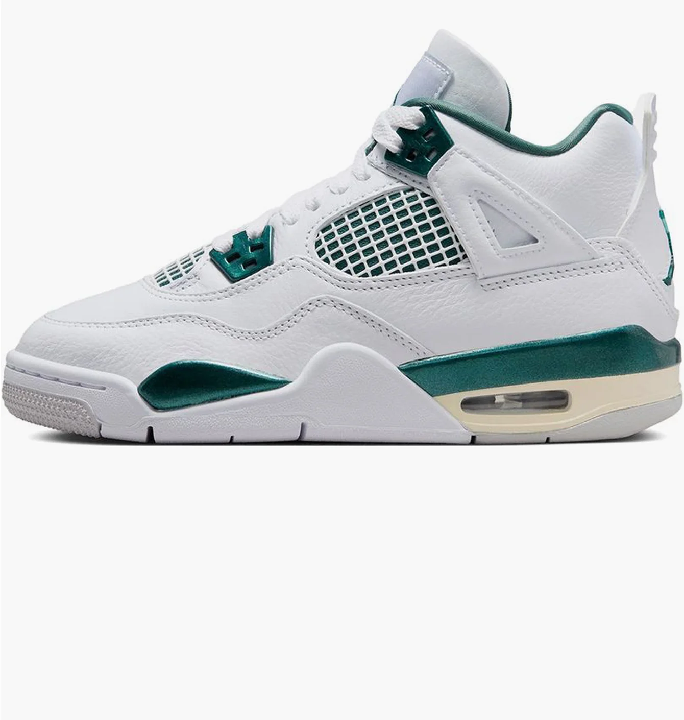Кросівки дитячі Air Jordan 4 Retro Oxidized Grade School Lifestyle Shoe White FQ8213-103