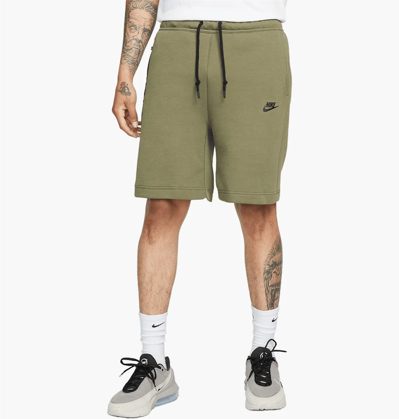 Шорти чоловічі Nike Sportswear Tech Fleece Olive FB8171-222