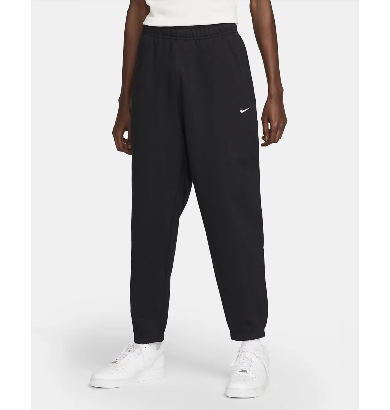 Штани чоловічі Nike Solo Swoosh Fleece Joggers Black DX1364-010