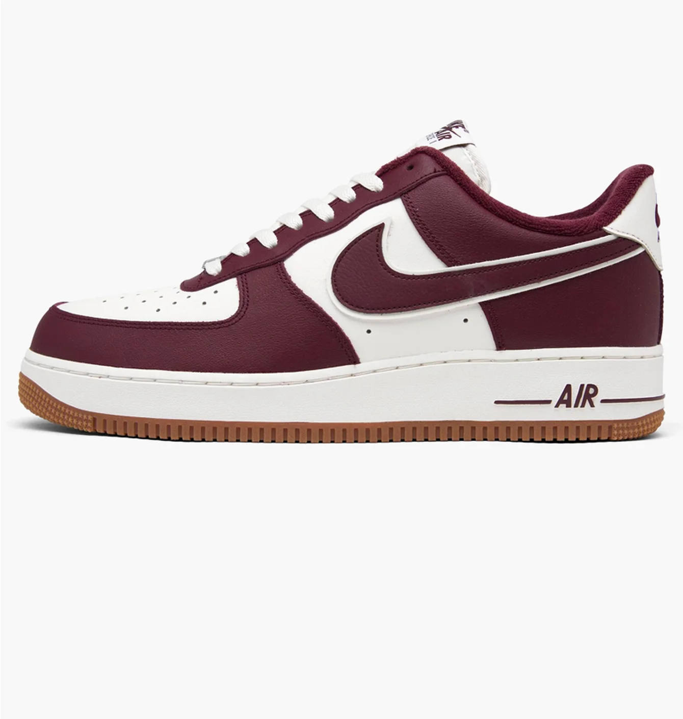 Кросівки чоловічі Nike Air Force 1 07 Lv8 Se Varsity Casual Shoes Bordo/White Dq7659-102