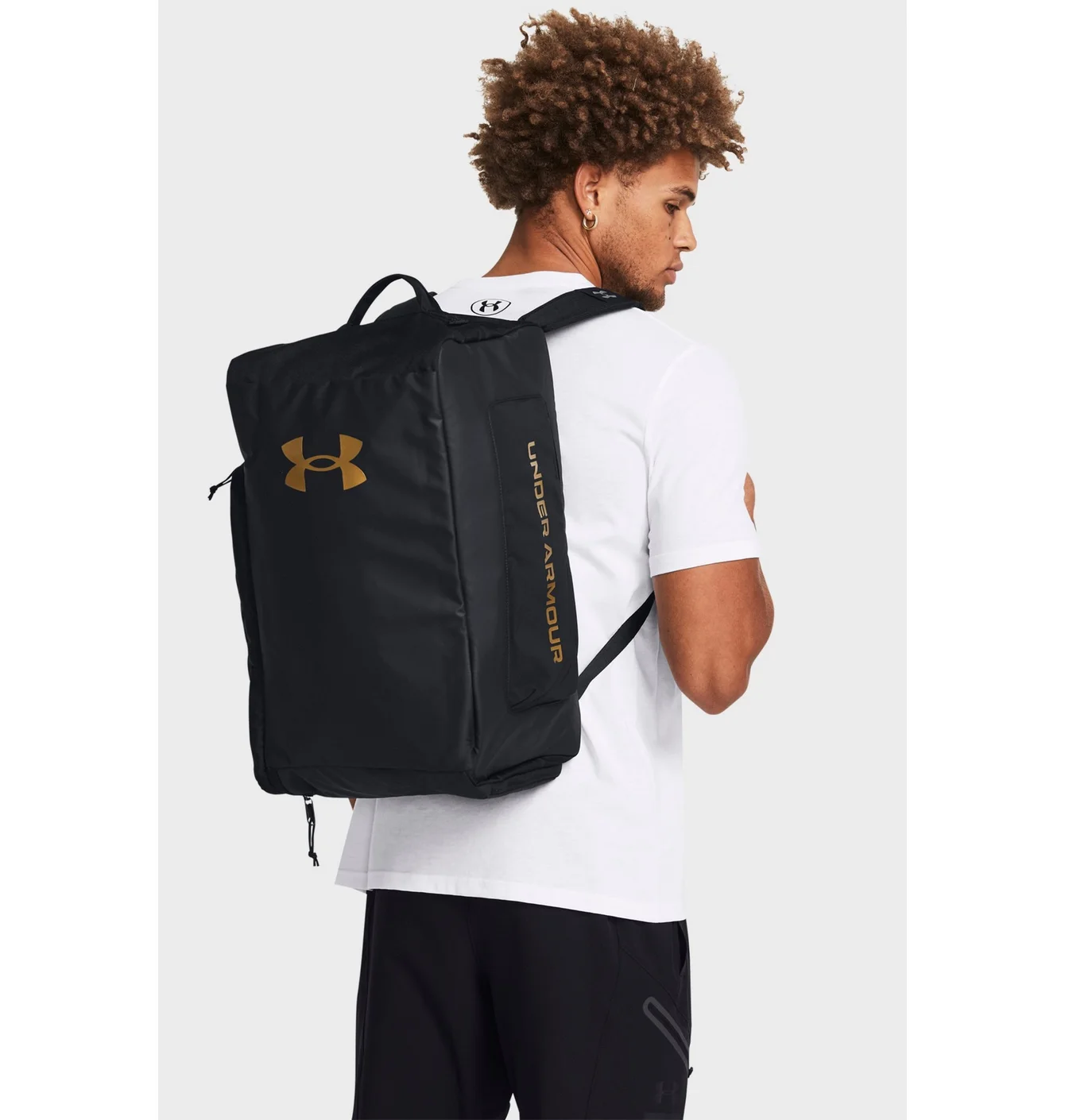 Сумка унісекс Under Armour Contain Duo Sm Bp Duffle 40L Black 1381920-001