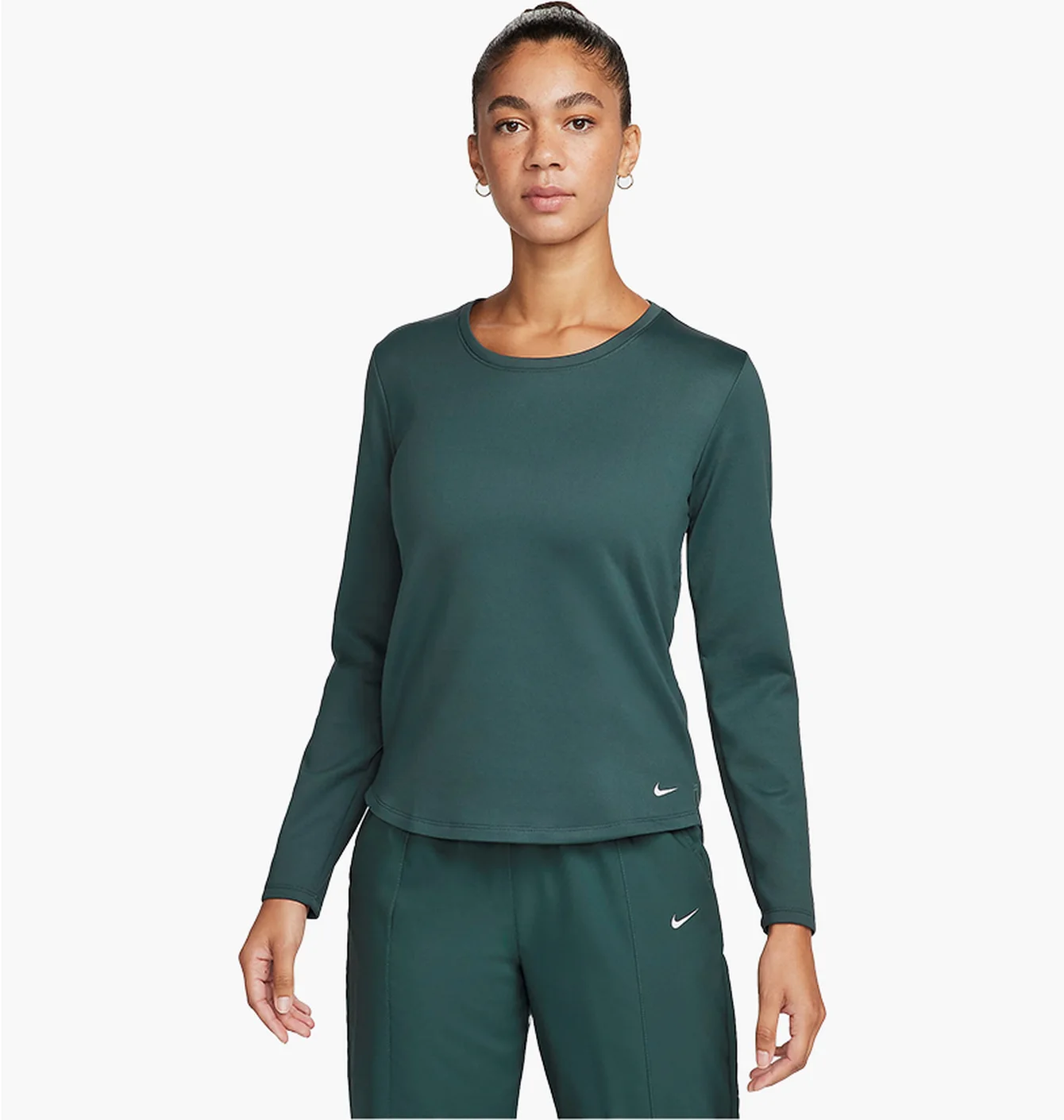 Лонгслів жіночий Nike Therma-Fit One Long-Sleeve Top Green DD4927-328