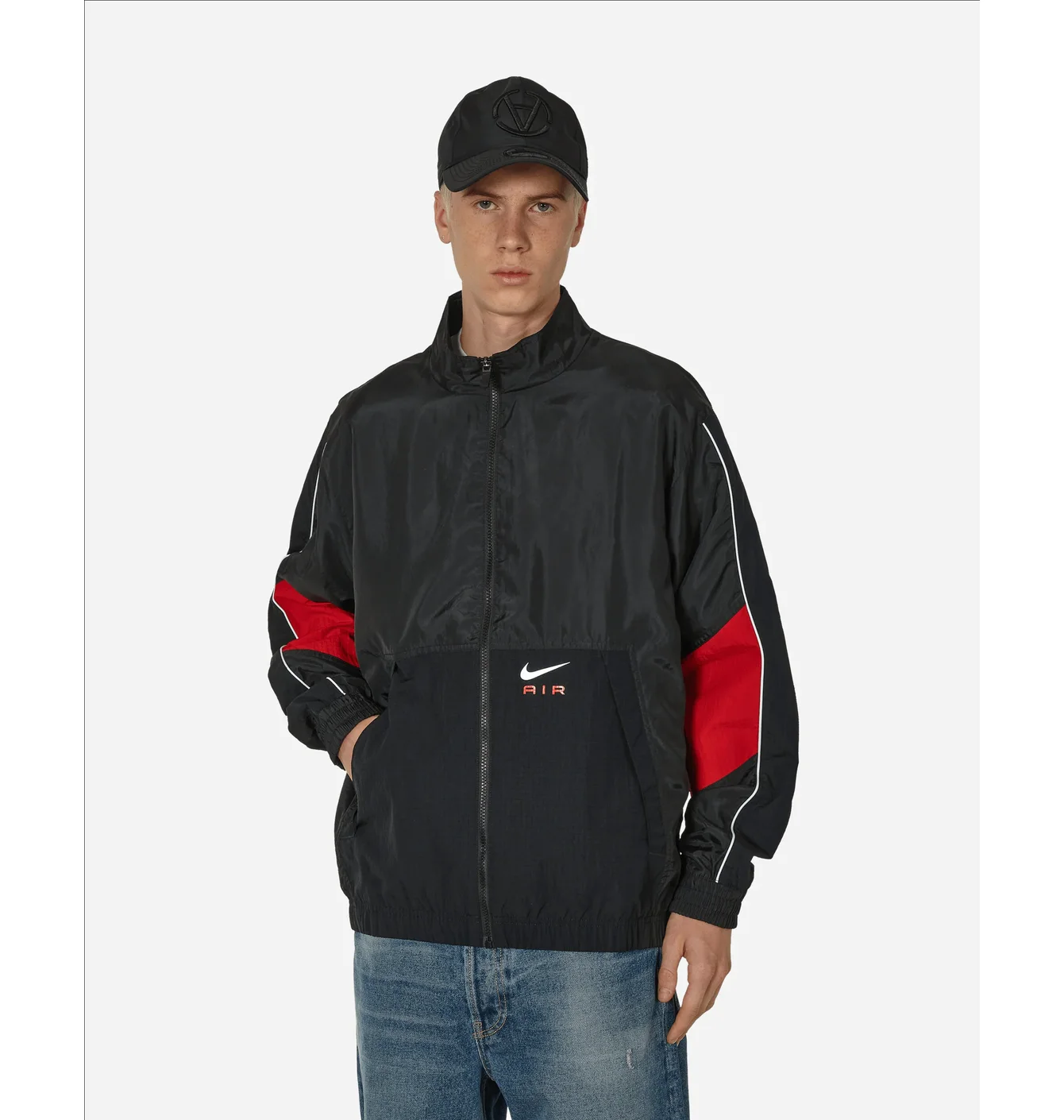 Олімпійка чоловіча Nike Air Woven Tracktop Black FN7687-011