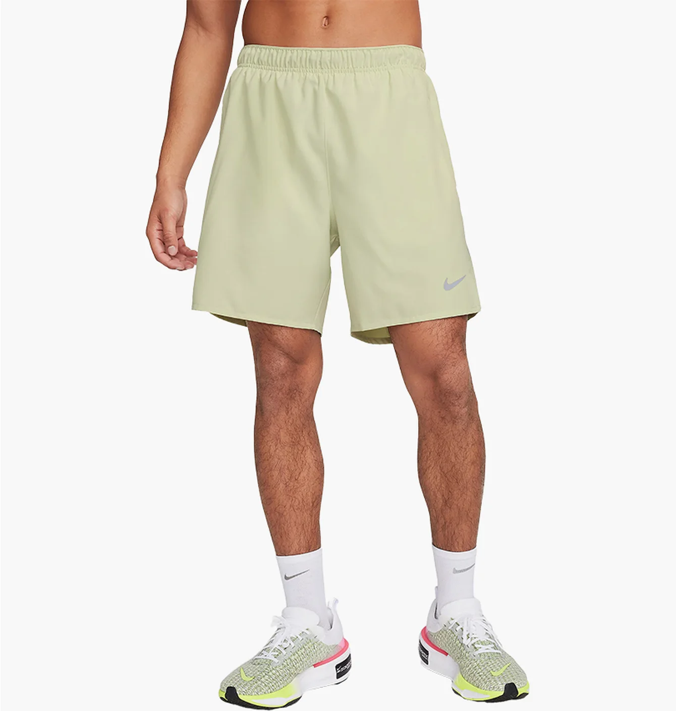 Шорти чоловічі Nike 2 W 1 Dri-Fit Challenger 18 Cm Green DV9357-371