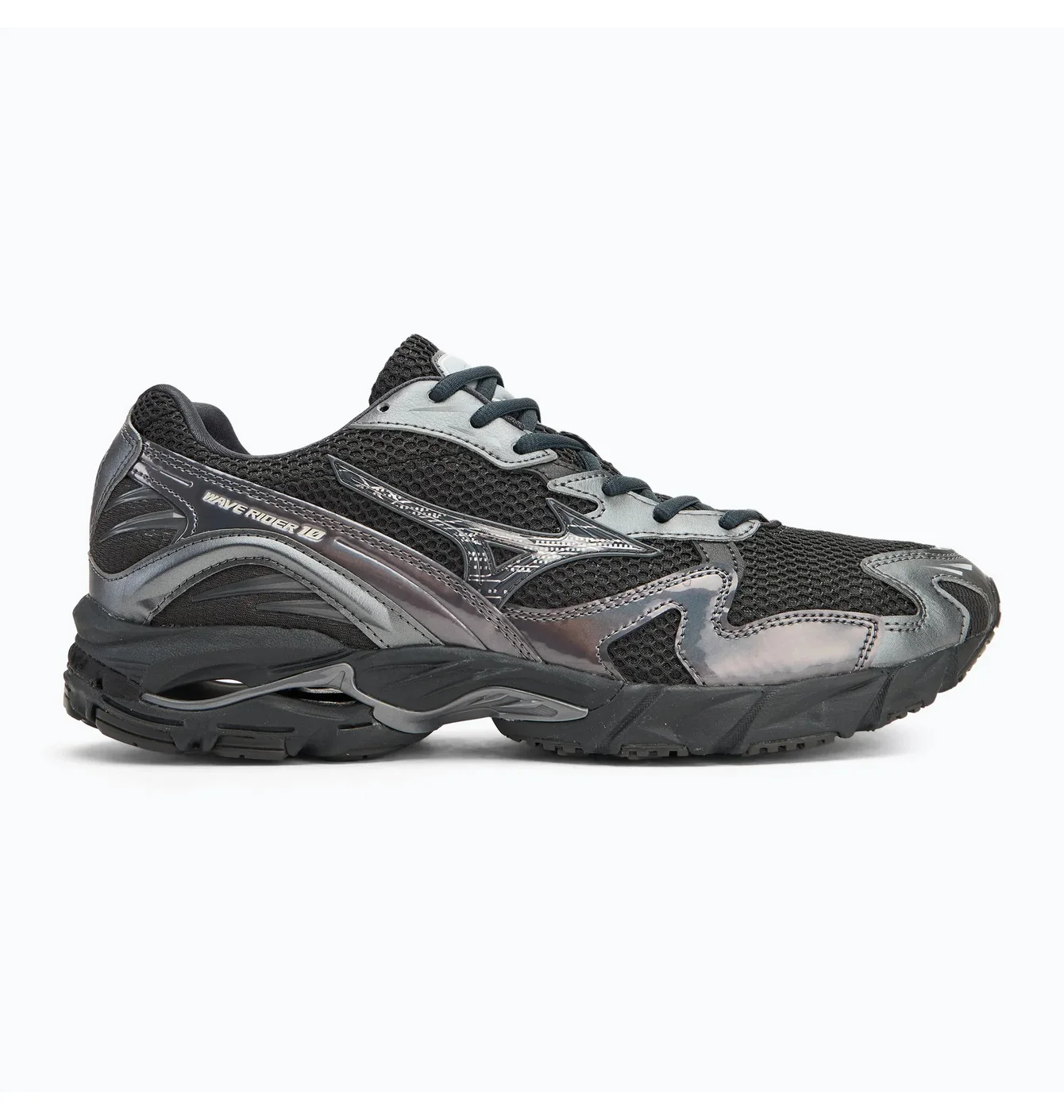 Кросівки чоловічі Mizuno Wave Rider 10 Black/Metallic D1GA243108