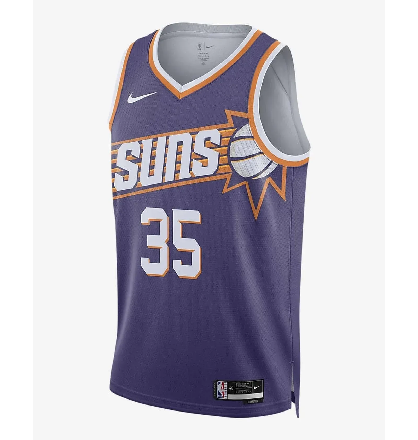 Майка чоловіча Nike Dri-Fit Nba Swingman Phoenix Suns Icon Edition 2023/24 Violet (DV4855-570)