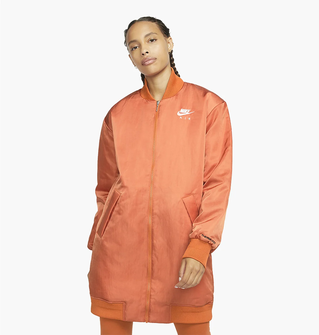 Вітровка жіноча Nike Air Therma-Fit Orange DD4640-816