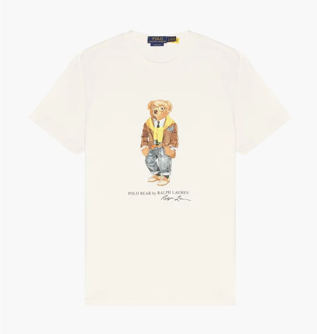 Футболка чоловіча Polo Ralph Lauren Bear White 710P04985001