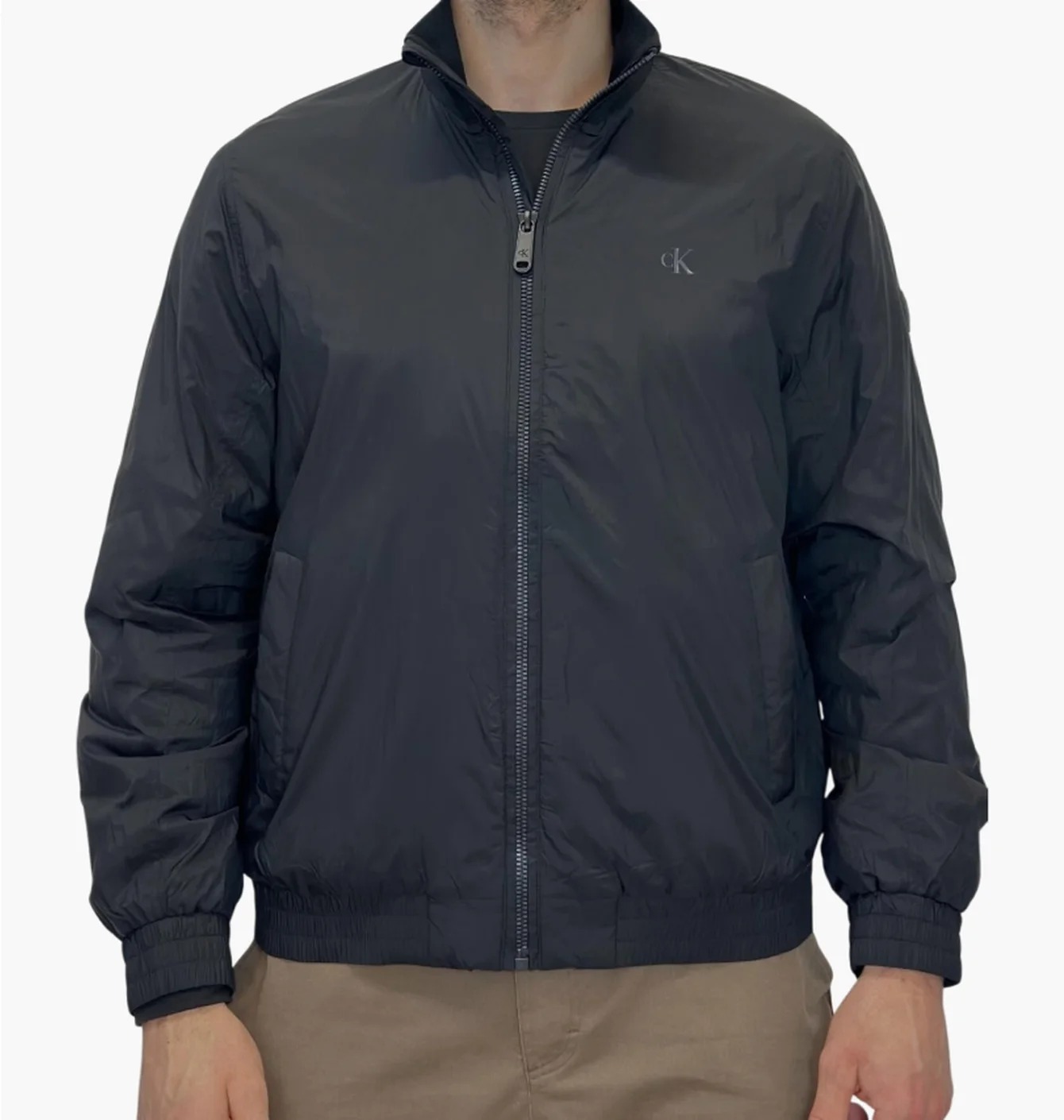 Куртка чоловіча Calvin Klein Ls Padded Harrington Black LZ04RC517G