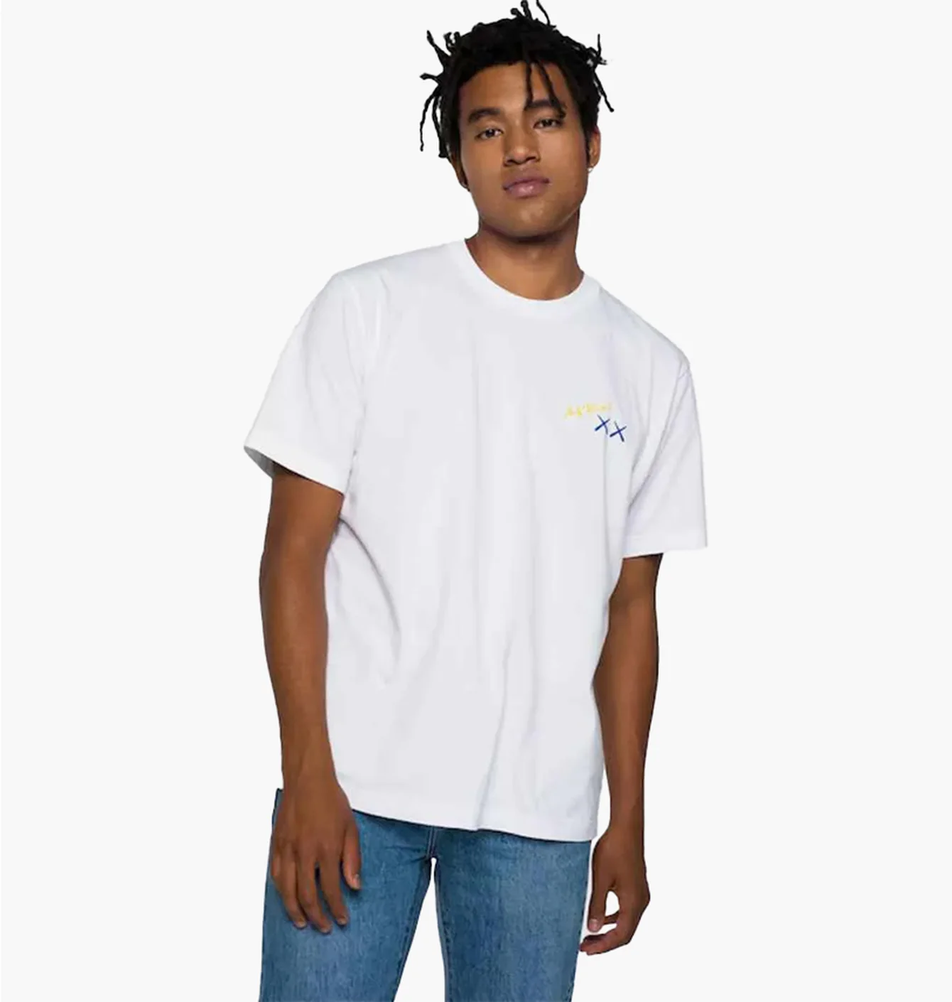 Футболка унісекс Uniqlo Kaws Warhol White 341-471321